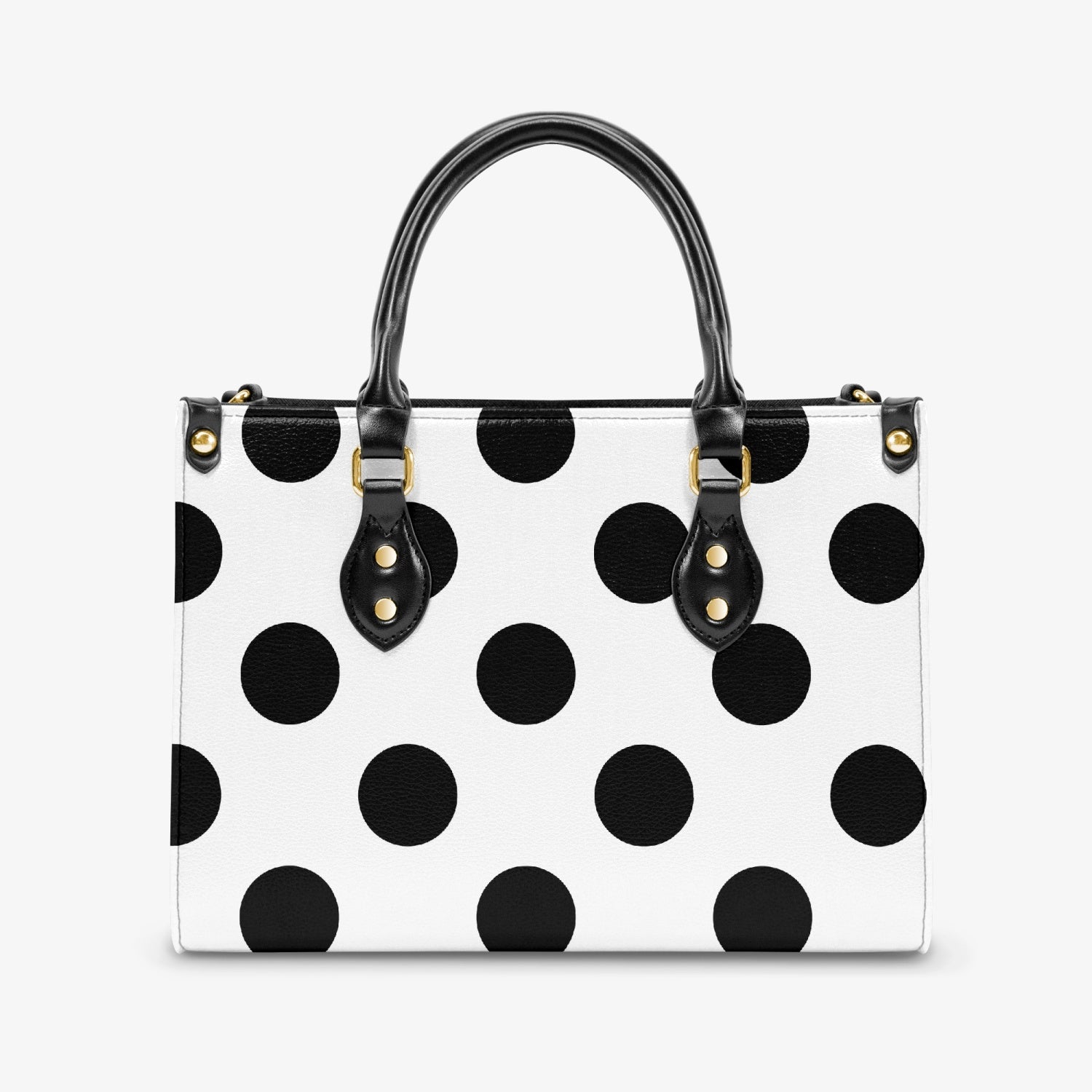 Elegant Classic Tote for Women Polka