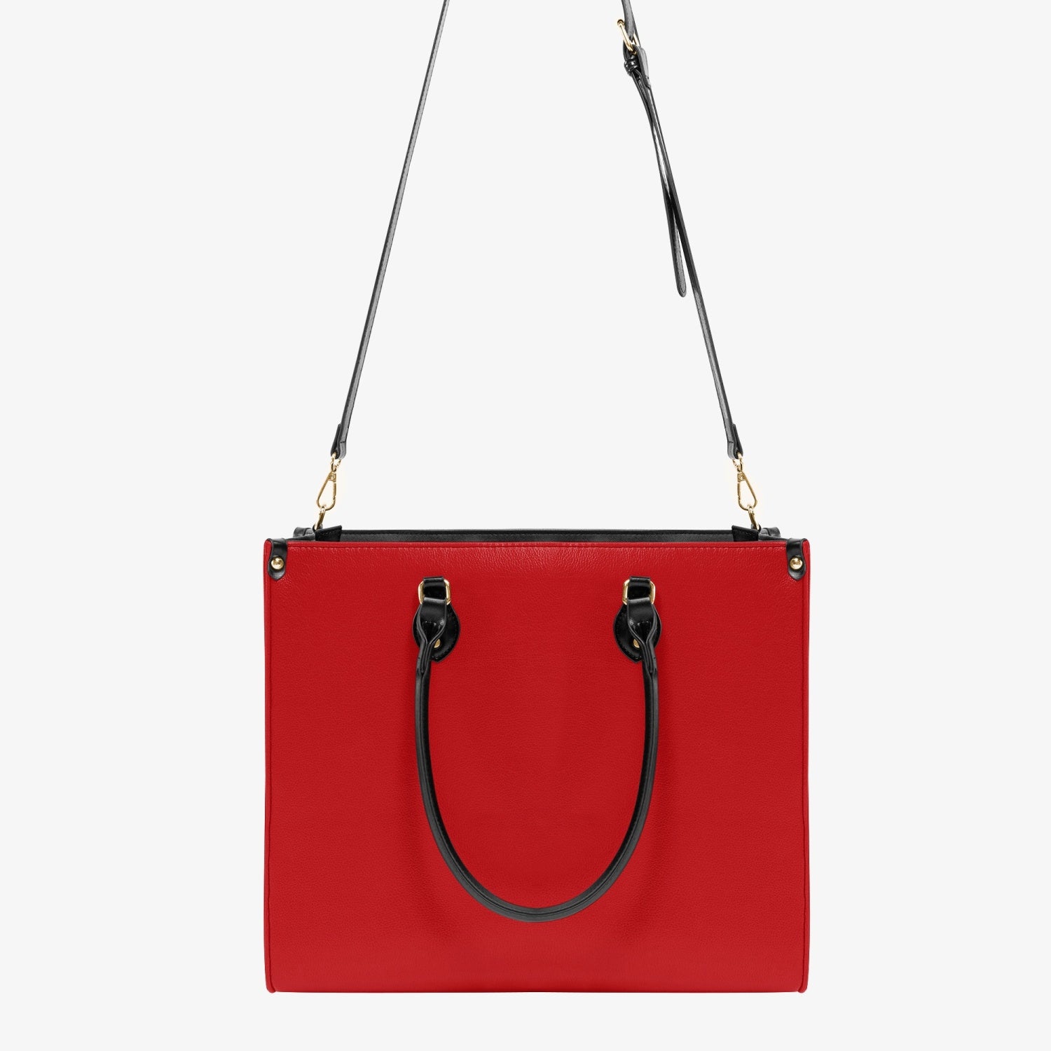 Elegant Classic Tote for Women  Red