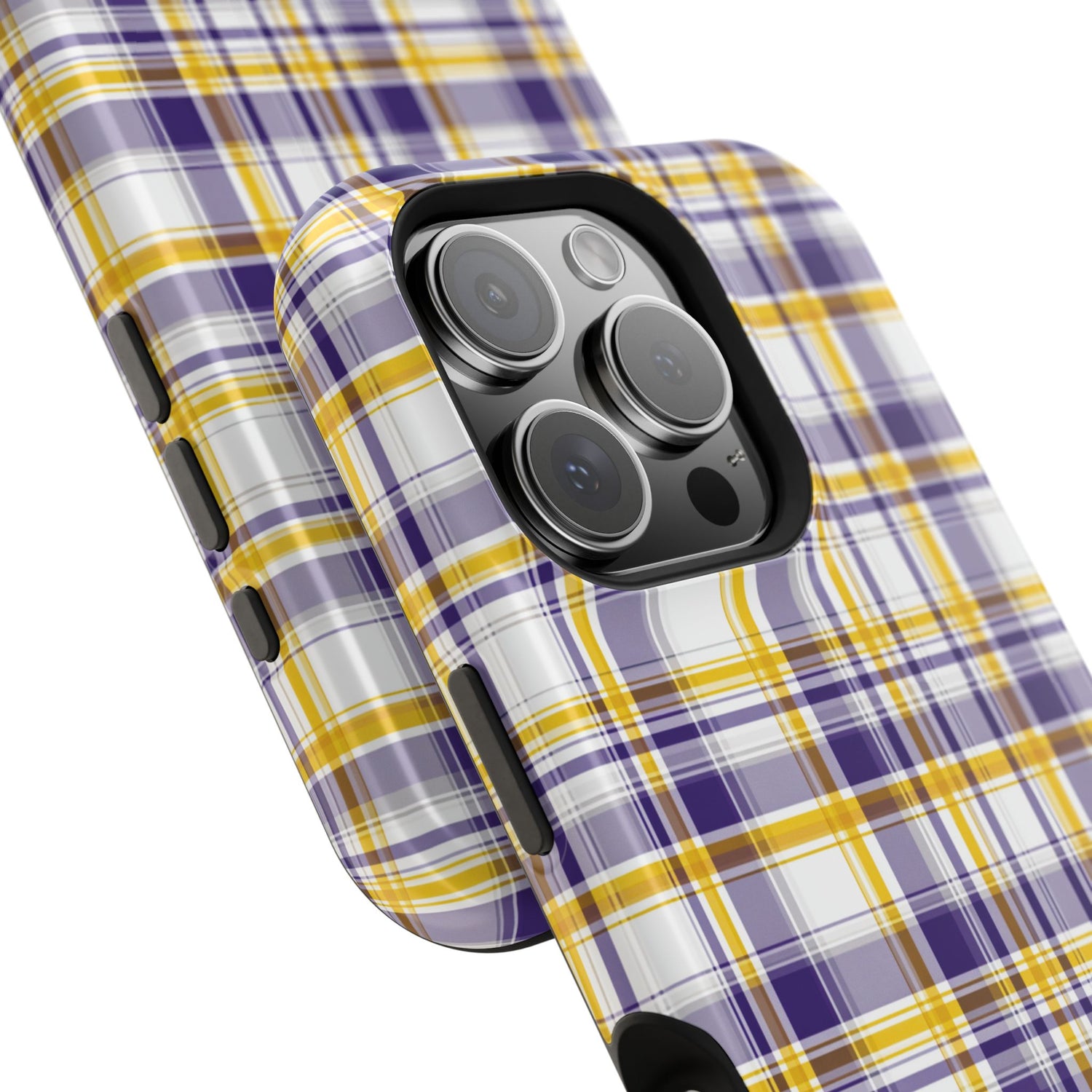 Louisiana Plaid Impact-Resistant Phone Case