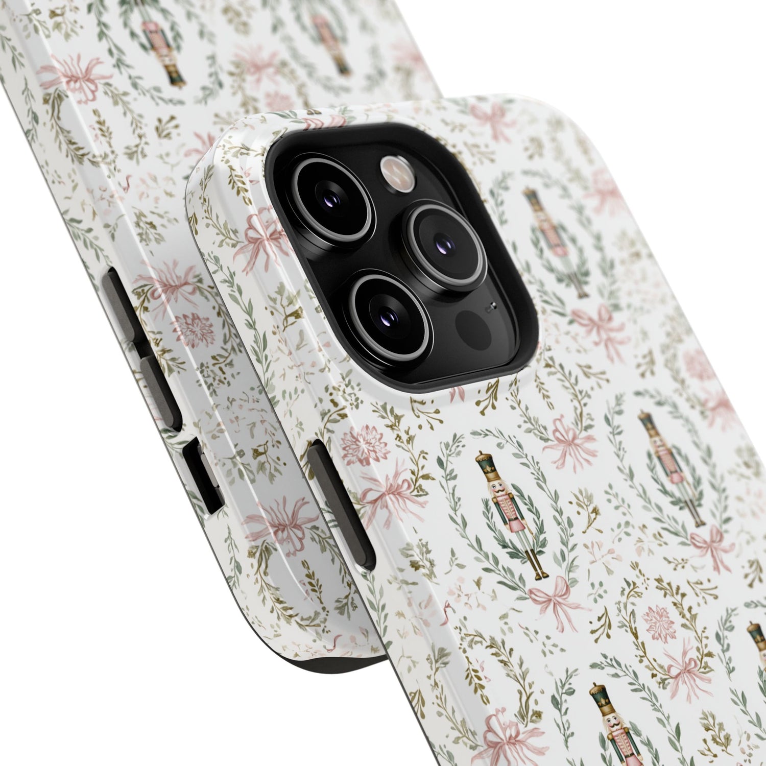 Impact-Resistant Phone Case- Nutcracker Floral