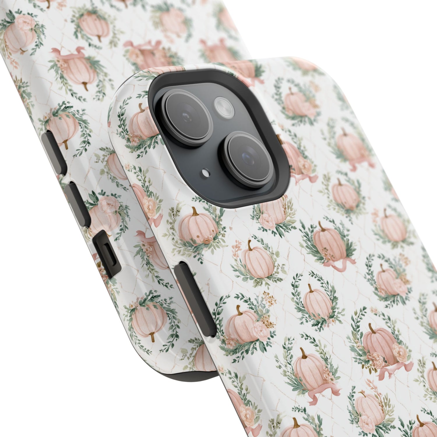 Elegant Pumpkin Impact-Resistant Phone Case, iPhone, Samsung