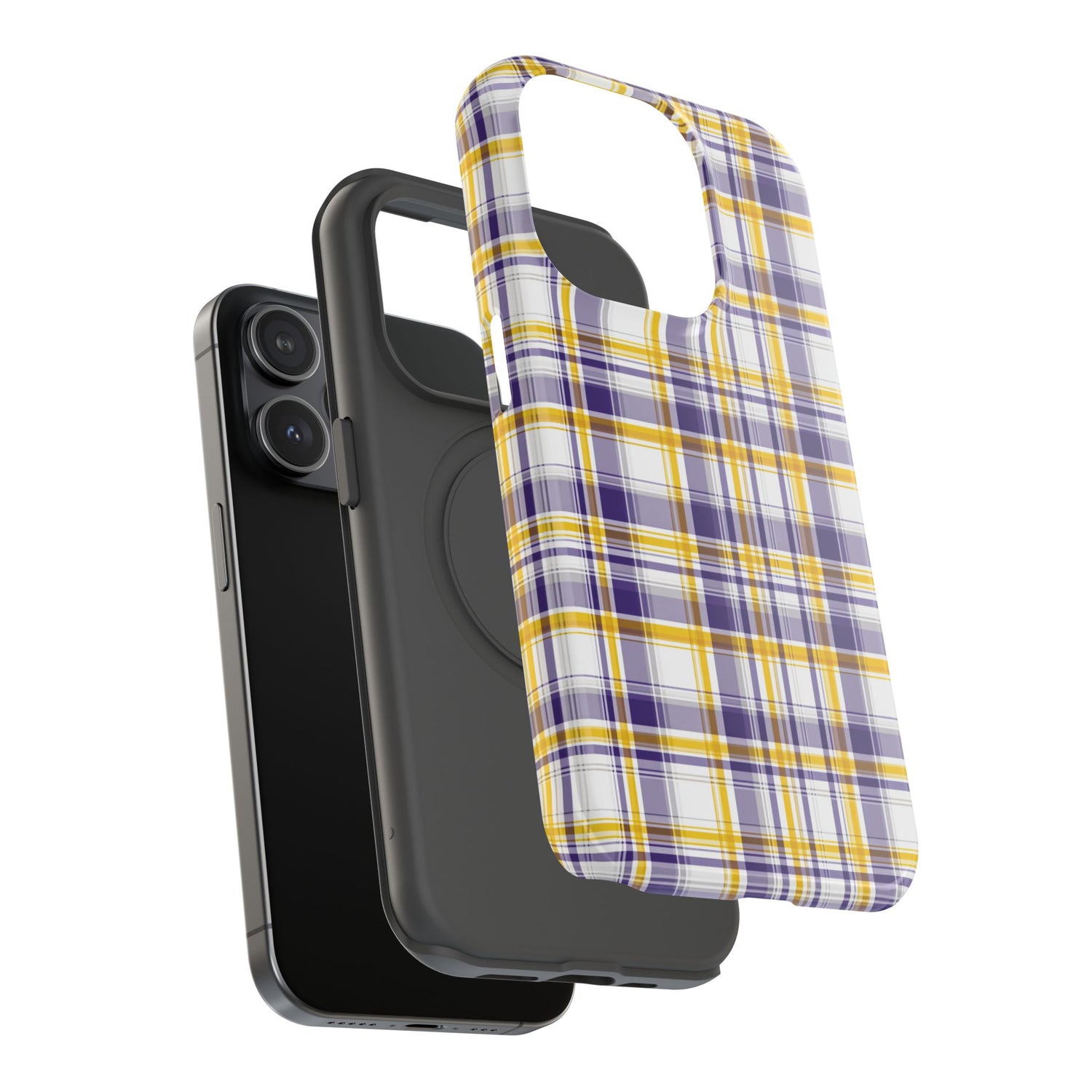 Louisiana Plaid Impact-Resistant Phone Case