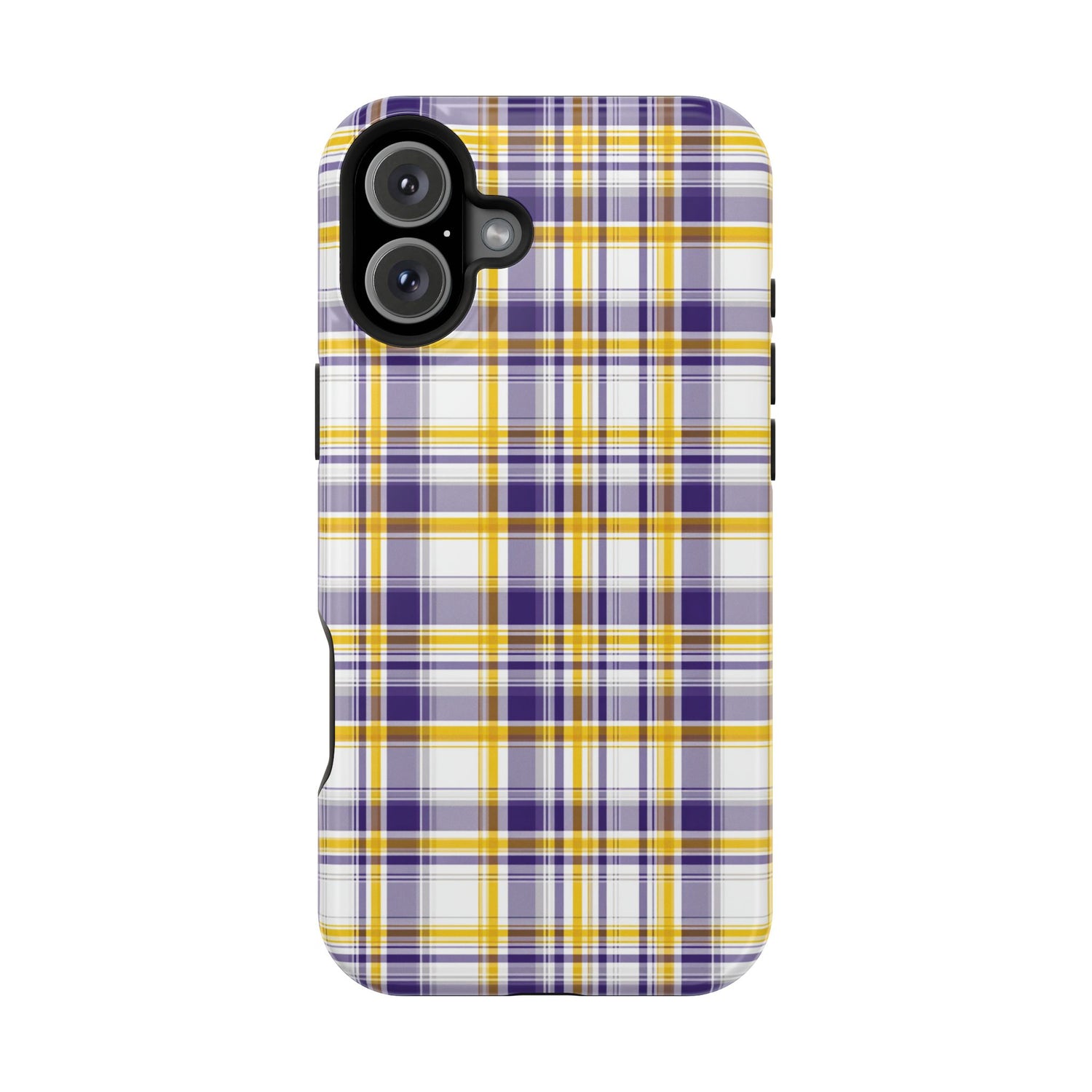 Louisiana Plaid Impact-Resistant Phone Case