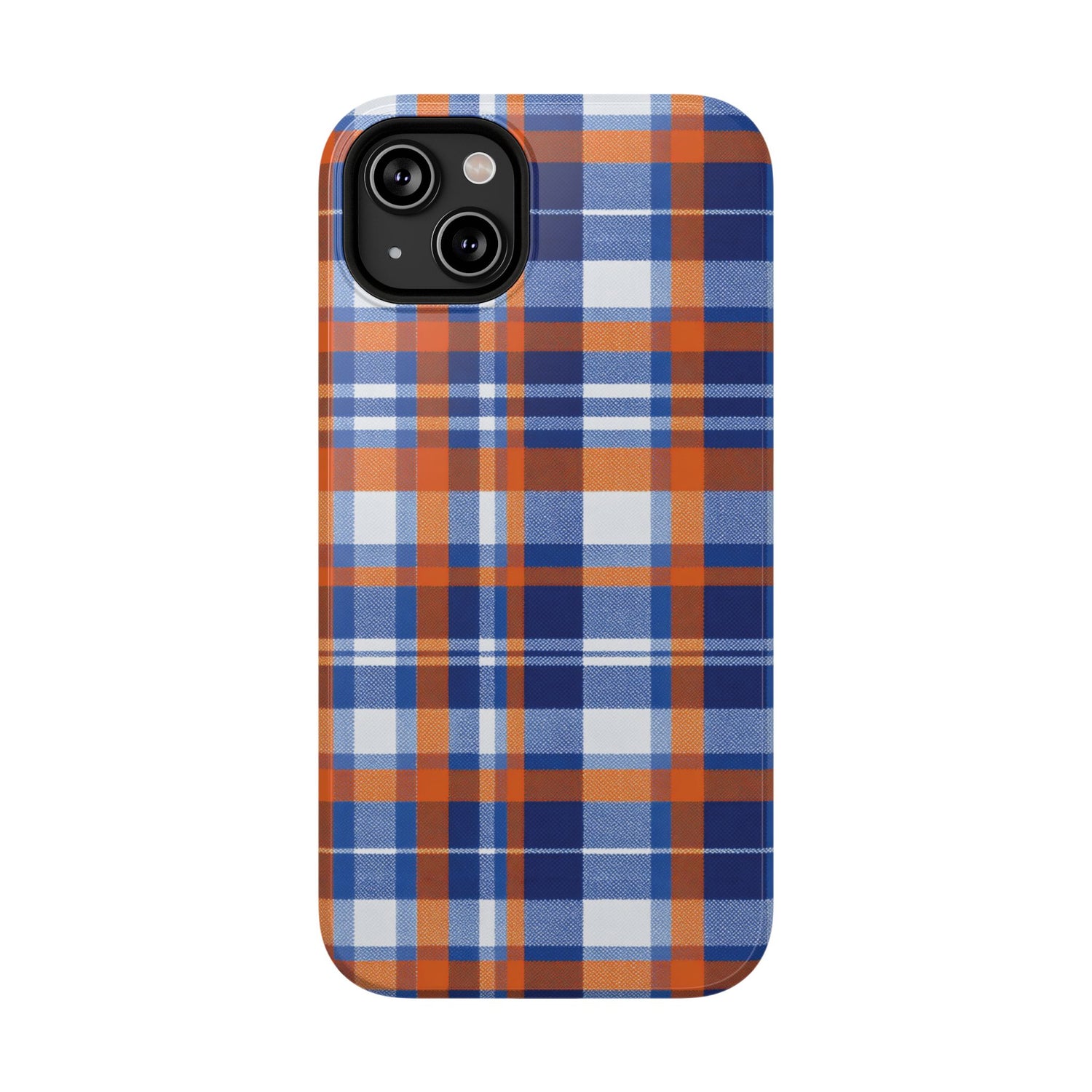 Impact-Resistant Phone Case- Florida Plaid