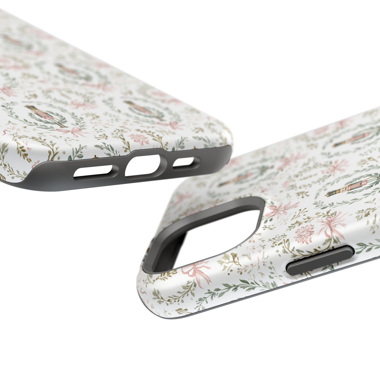 Impact-Resistant Phone Case- Nutcracker Floral