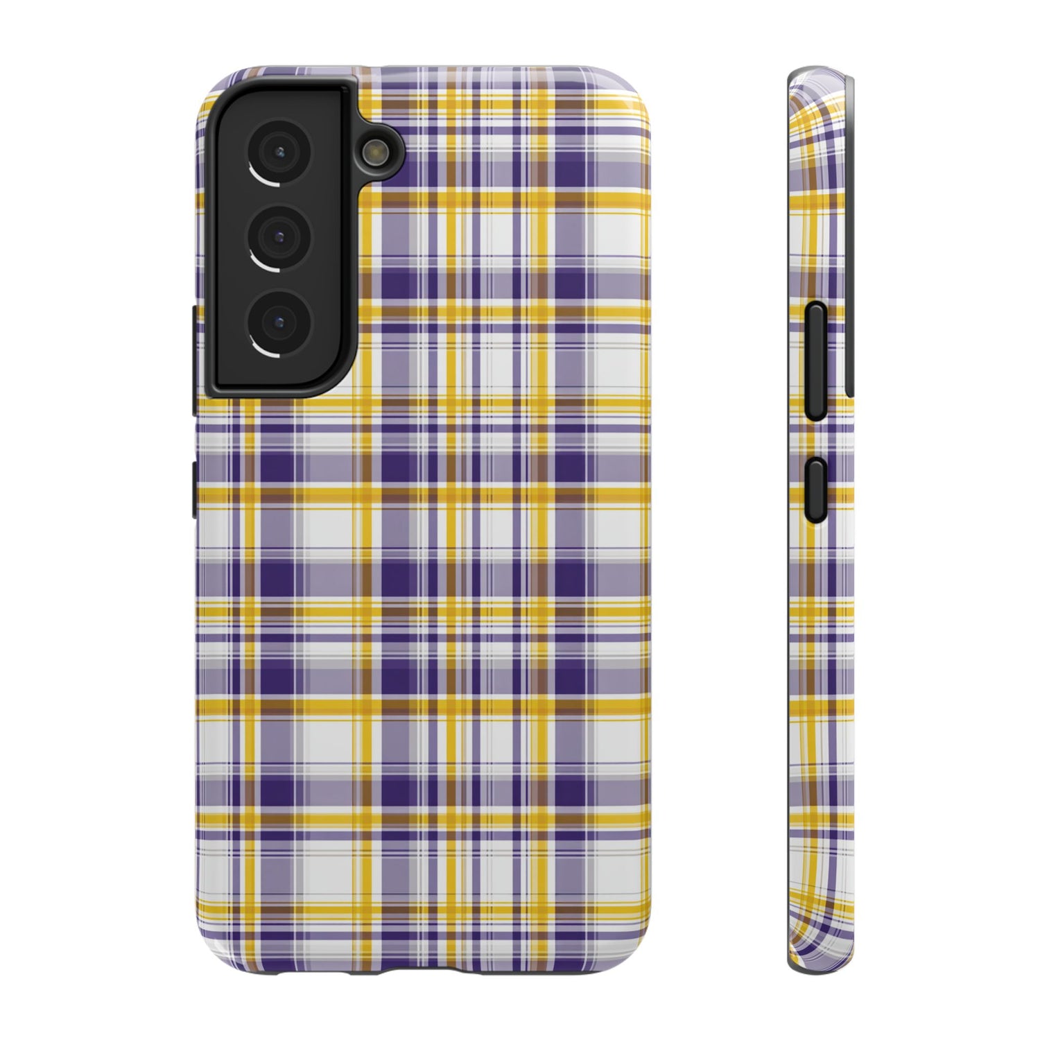 Louisiana Plaid Impact-Resistant Phone Case