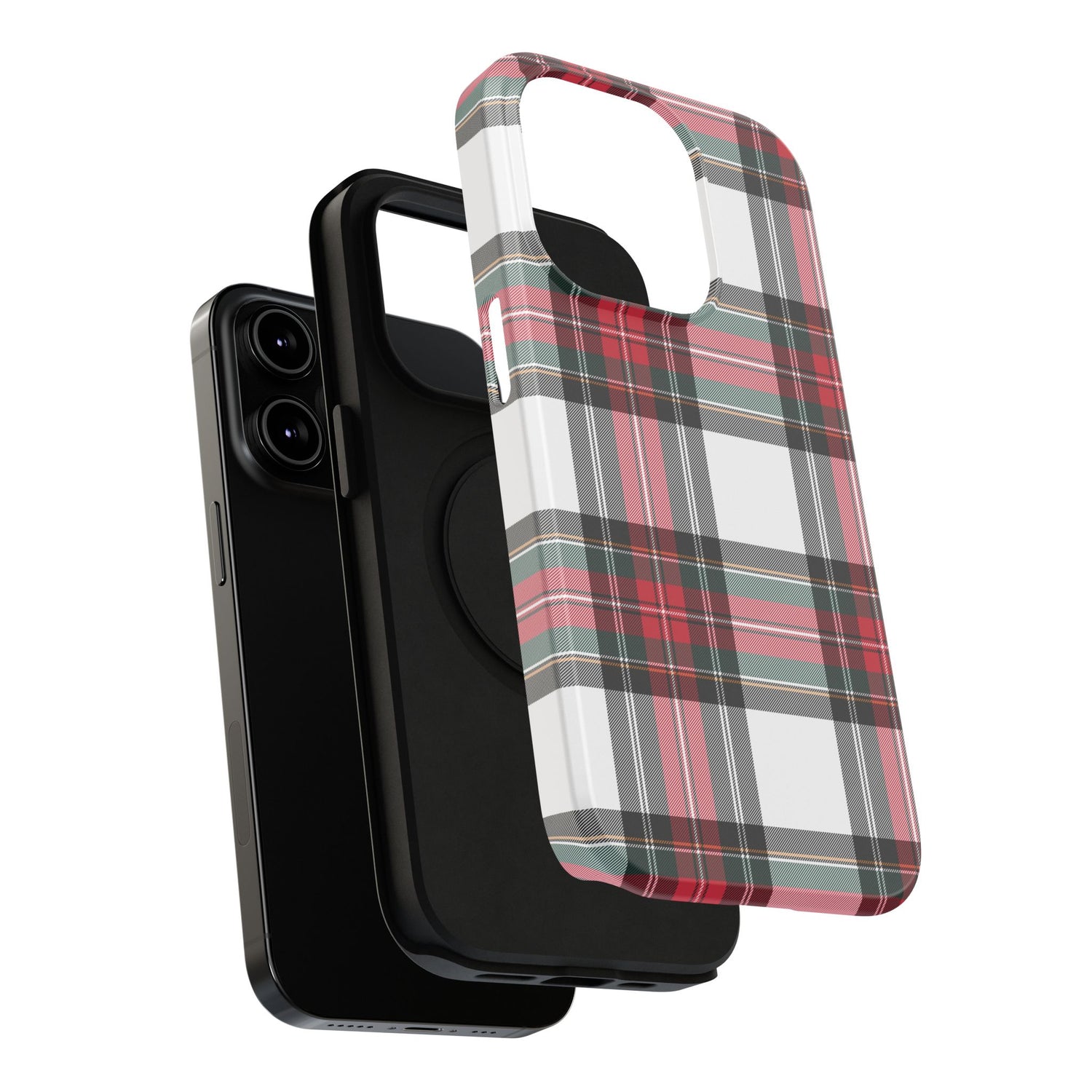 New Tartan Christmas Plaid Impact-Resistant Cases, iPhone, Samsung