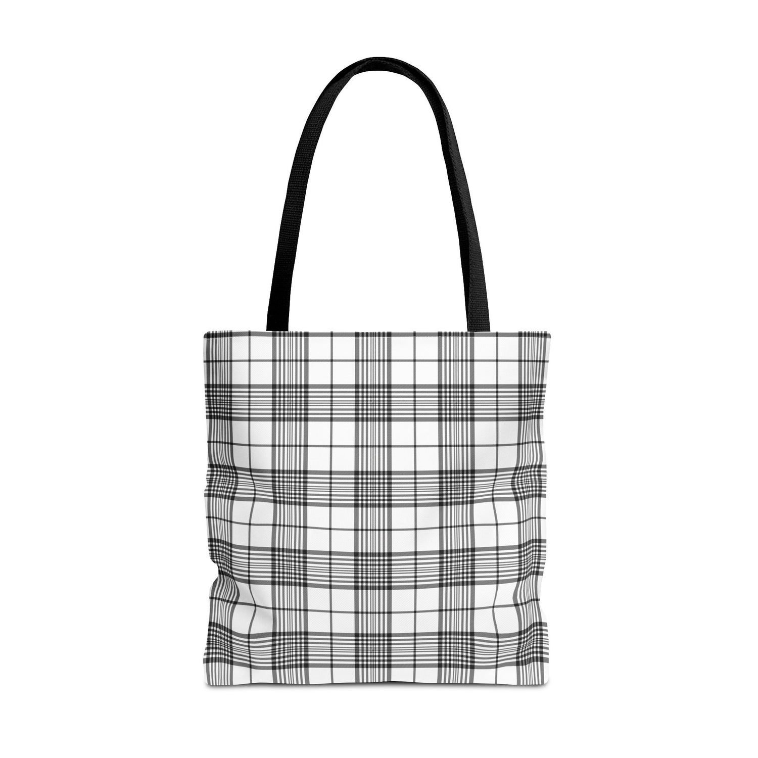 Farmhouse Plaid Tote Bag