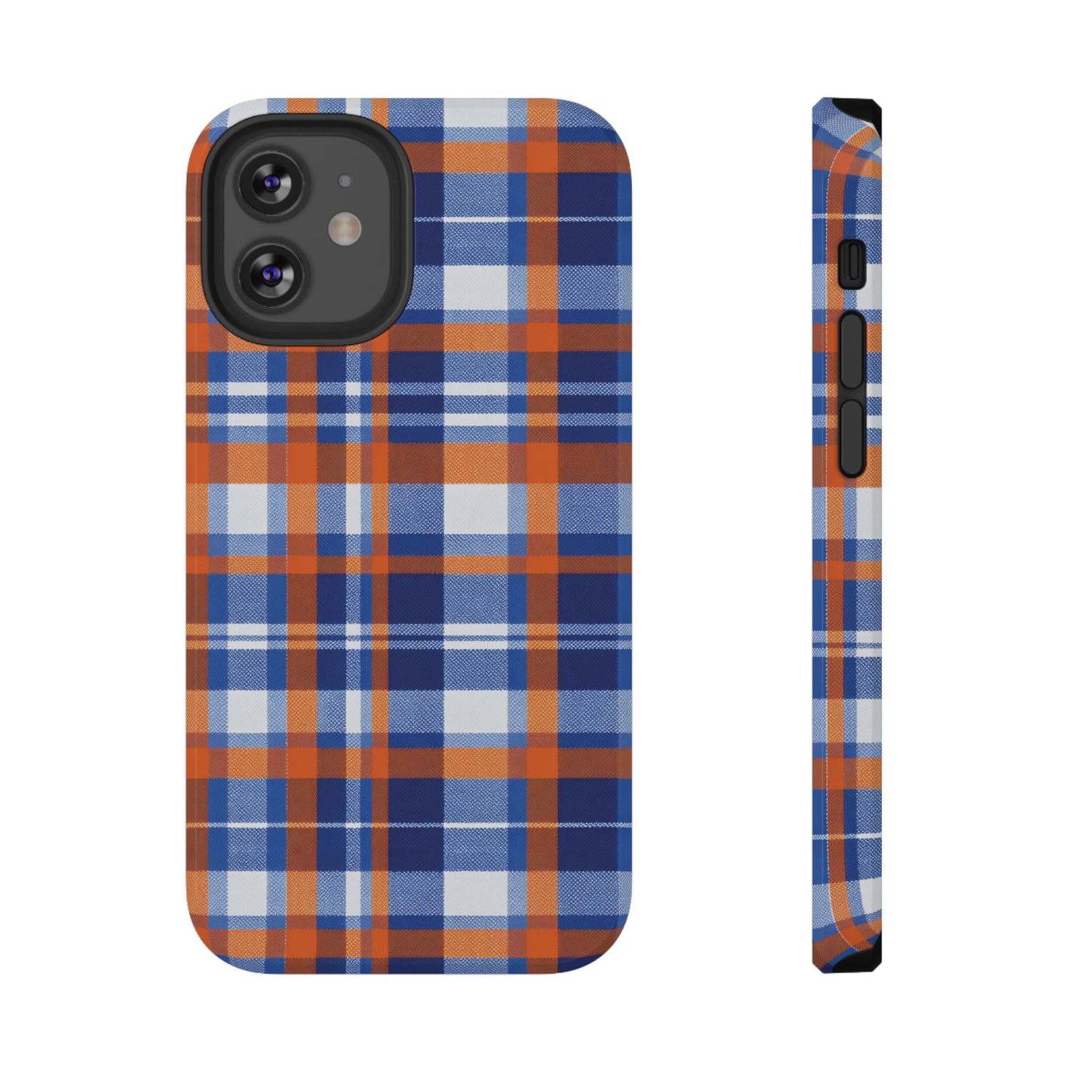 Impact-Resistant Phone Case- Florida Plaid
