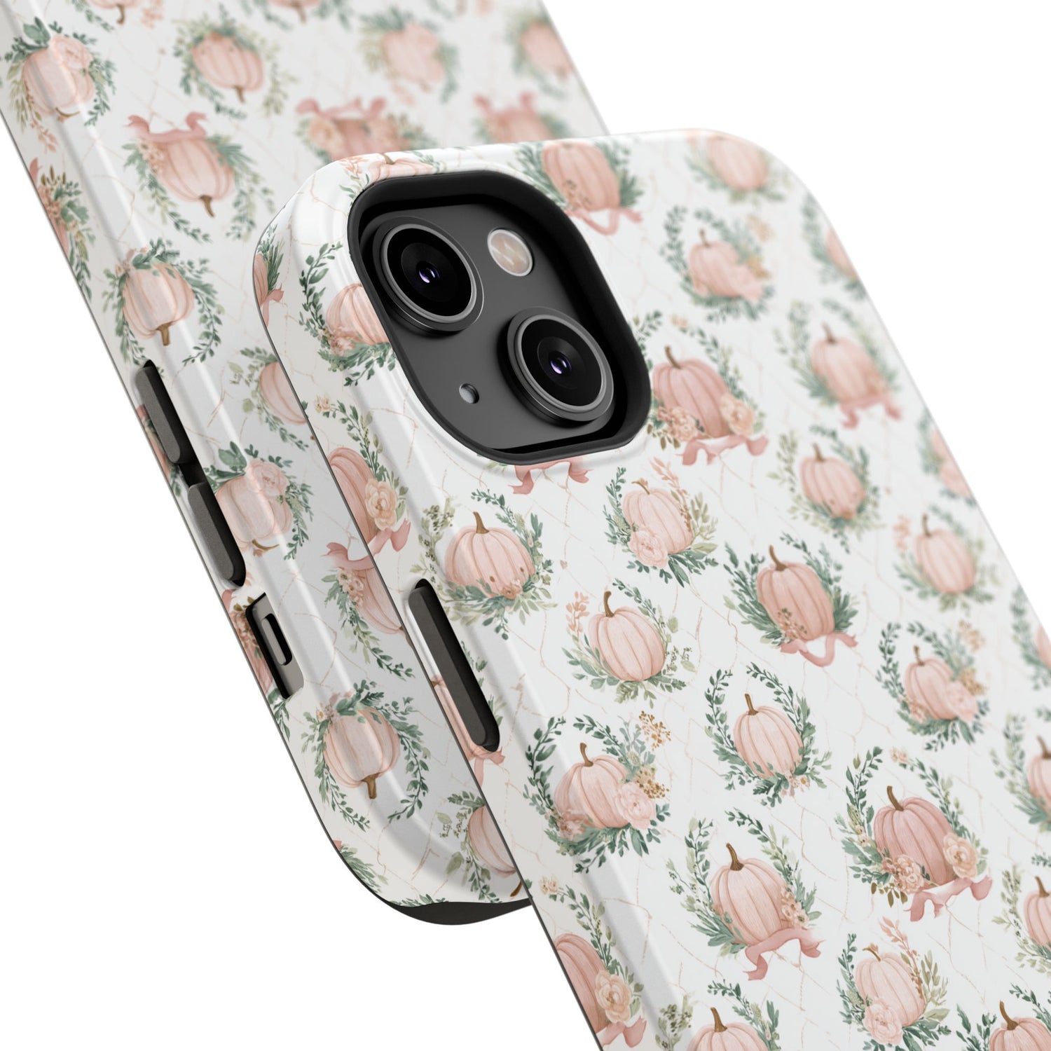 Elegant Pumpkin Impact-Resistant Phone Case, iPhone, Samsung