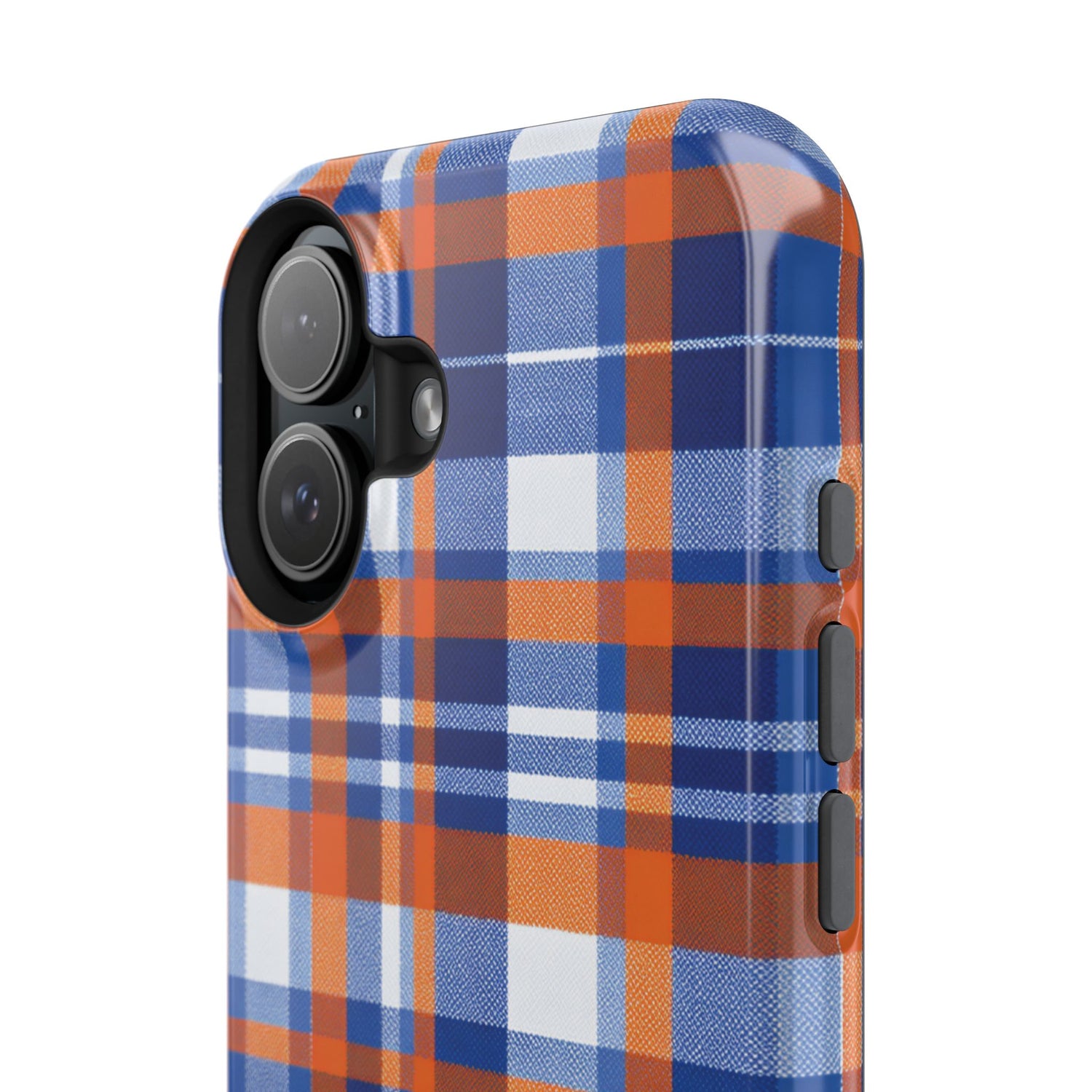 Impact-Resistant Phone Case- Florida Plaid