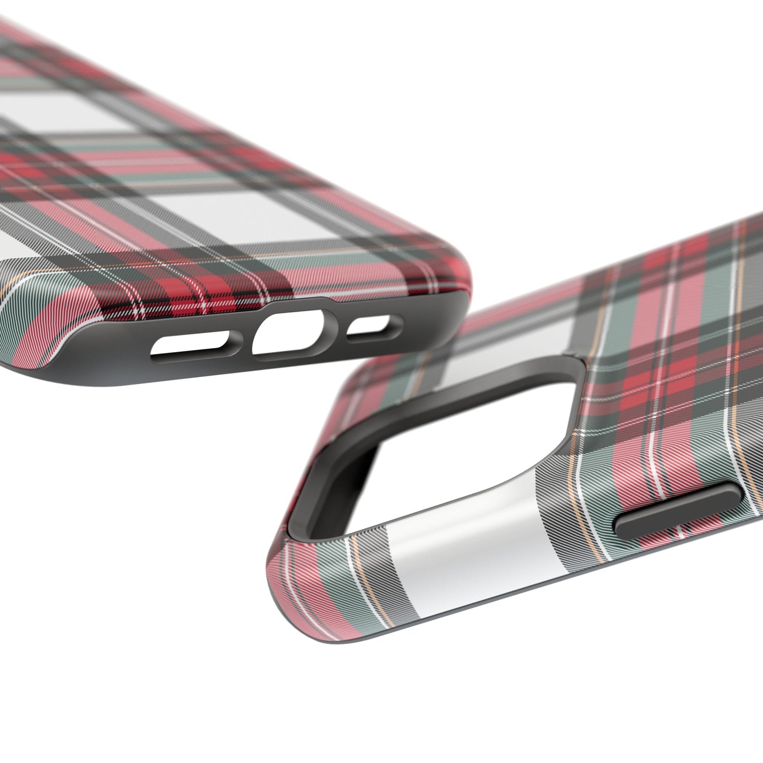 New Tartan Christmas Plaid Impact-Resistant Cases, iPhone, Samsung