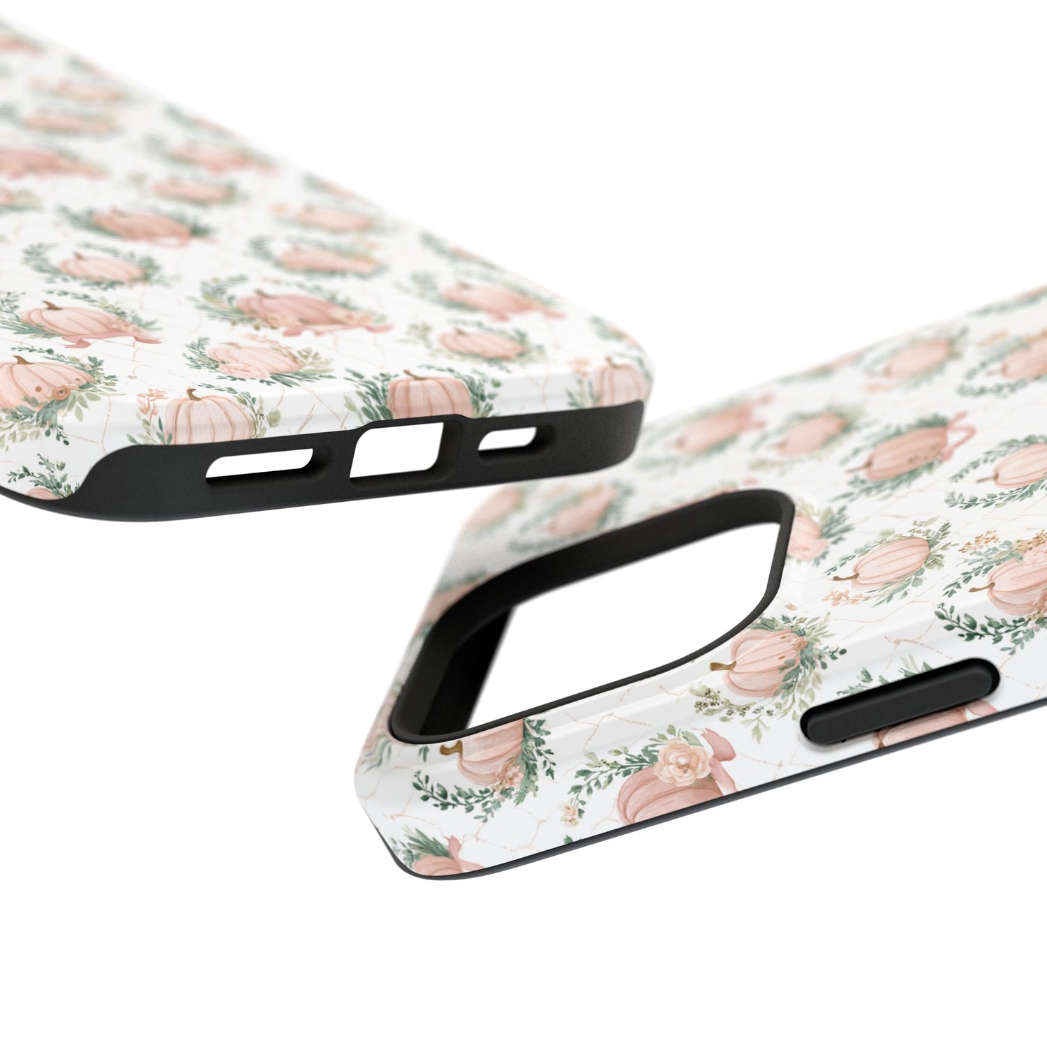 Elegant Pumpkin Impact-Resistant Phone Case, iPhone, Samsung