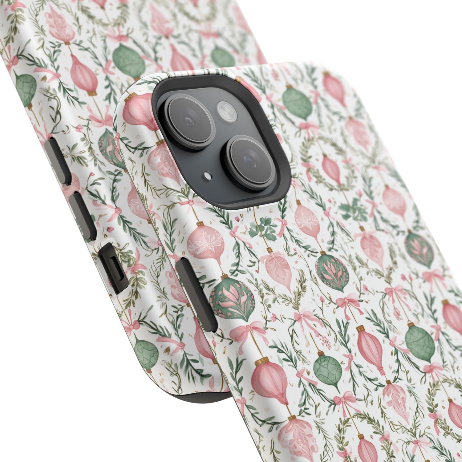 Holiday Ornaments Impact-Resistant Phone Case, iPhone, Samsung
