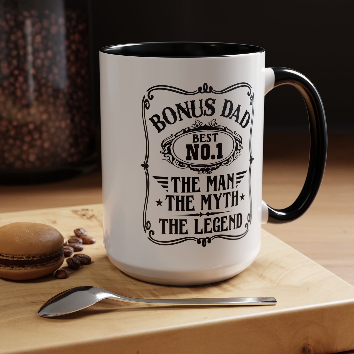 Bonus Dad Mug: Bonus Dad The Man The Myth The Legend
