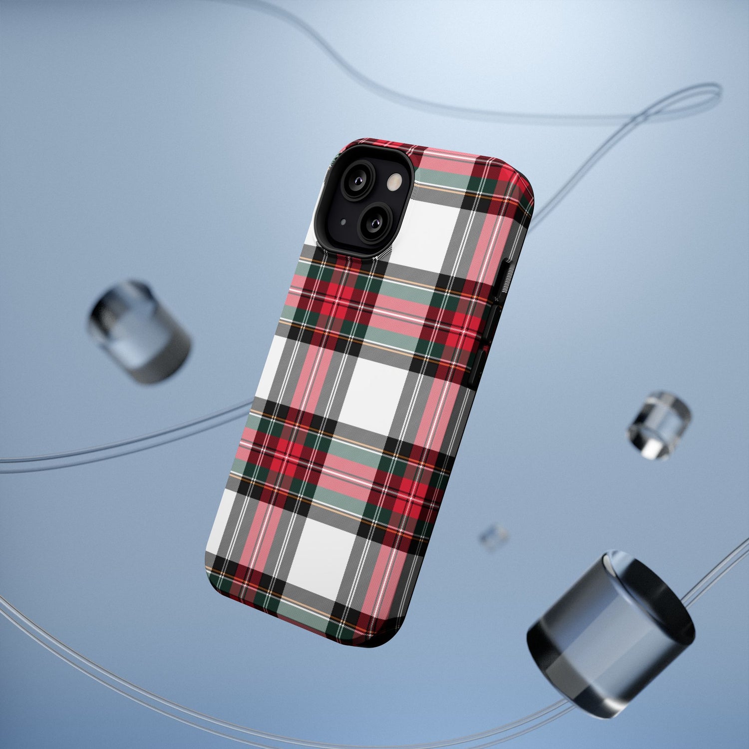 New Tartan Christmas Plaid Impact-Resistant Cases, iPhone, Samsung