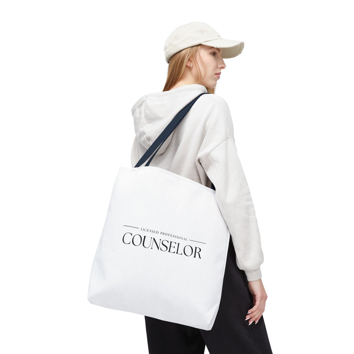Licensed Counselor Tote Bag | Eco-Friendly Shopping Bag | Gift for Counselors, Therapist Tote, Daily Use Bag, Professional Accessory
