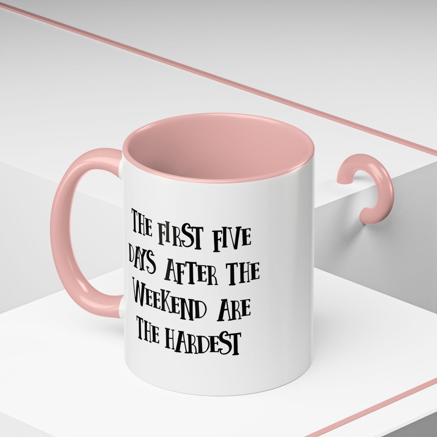 Motivational Coffee Mug, Cute Coffee Cup, Office Humor Mug, Gift for Her, Inspirational Tea Mug, Weekend Recovery Cup