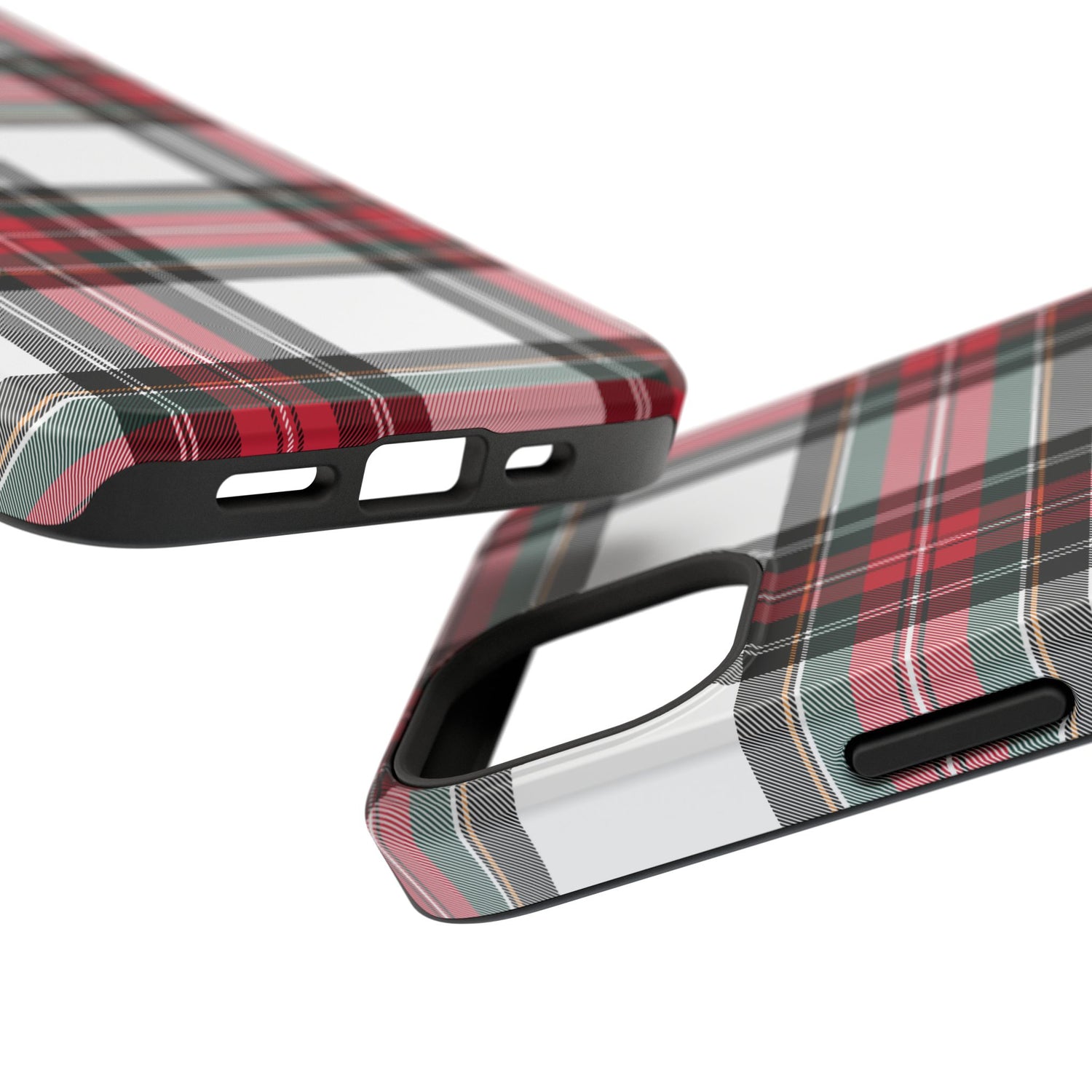 New Tartan Christmas Plaid Impact-Resistant Cases, iPhone, Samsung