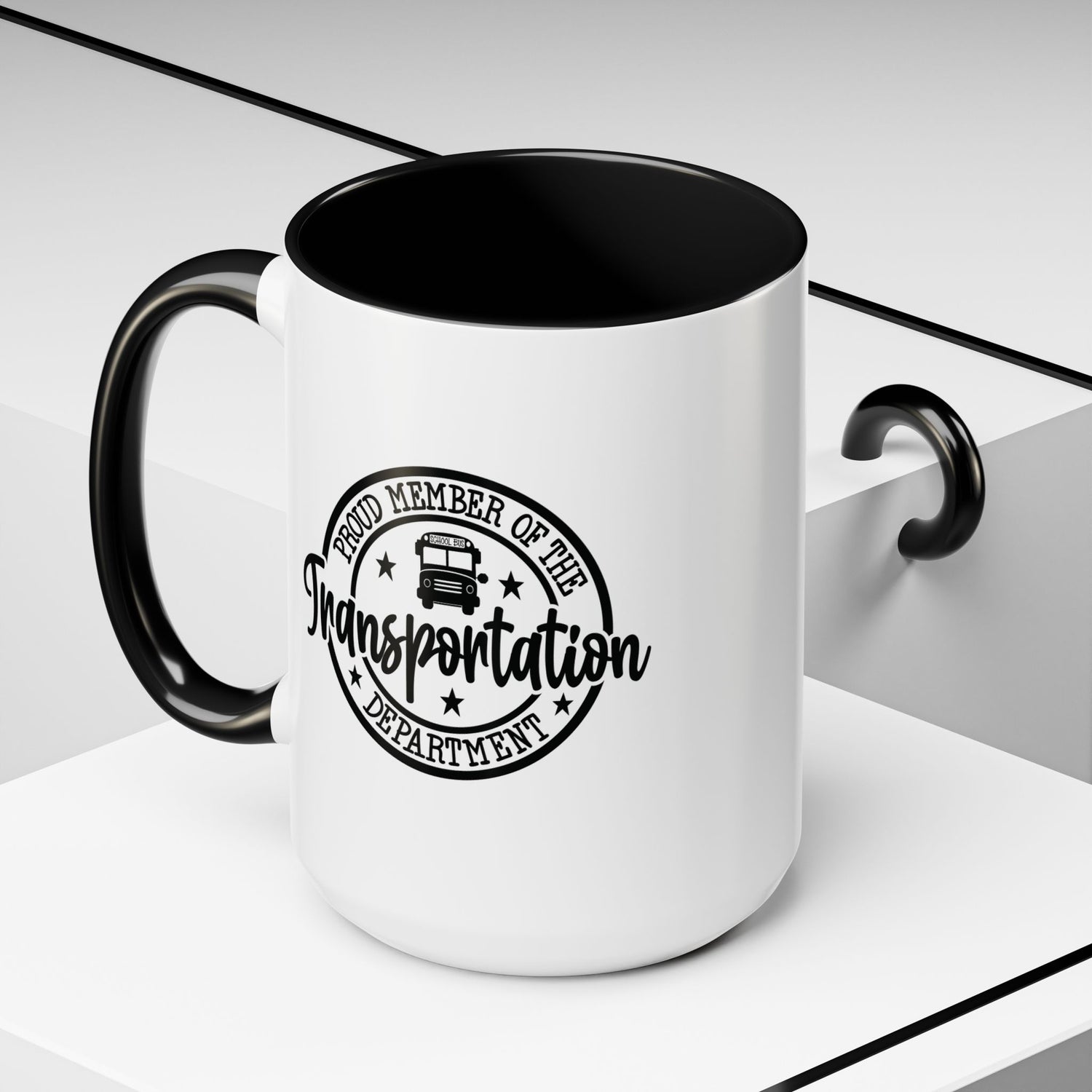 Transportation Department Coffee Mug, Proud Member Mug, Gift for Drivers, Transportation Lover Gift, Fun Coffee Cup, Tea and Coffee Mug
