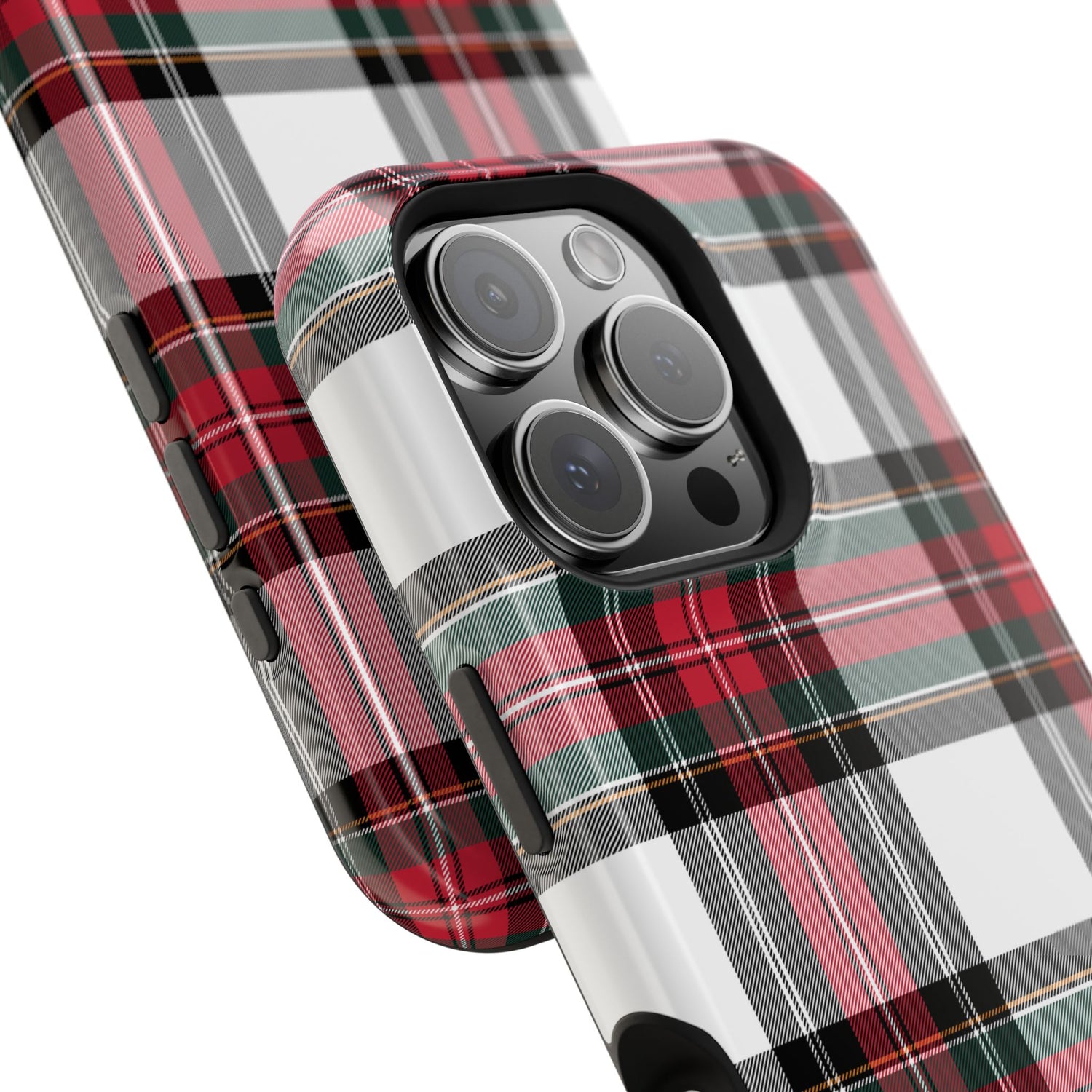 New Tartan Christmas Plaid Impact-Resistant Cases, iPhone, Samsung