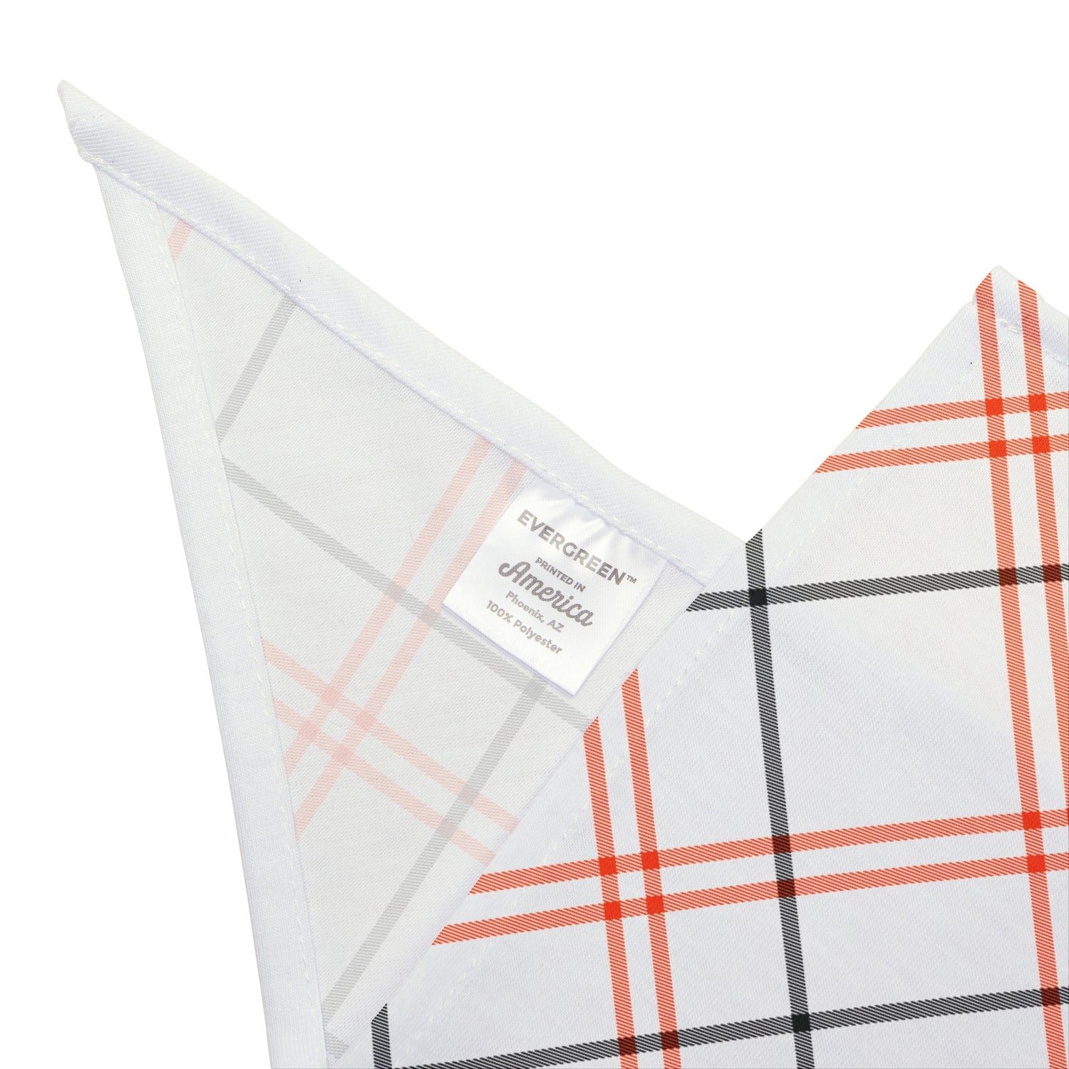 Stylish  Fall Plaid Pet Bandana