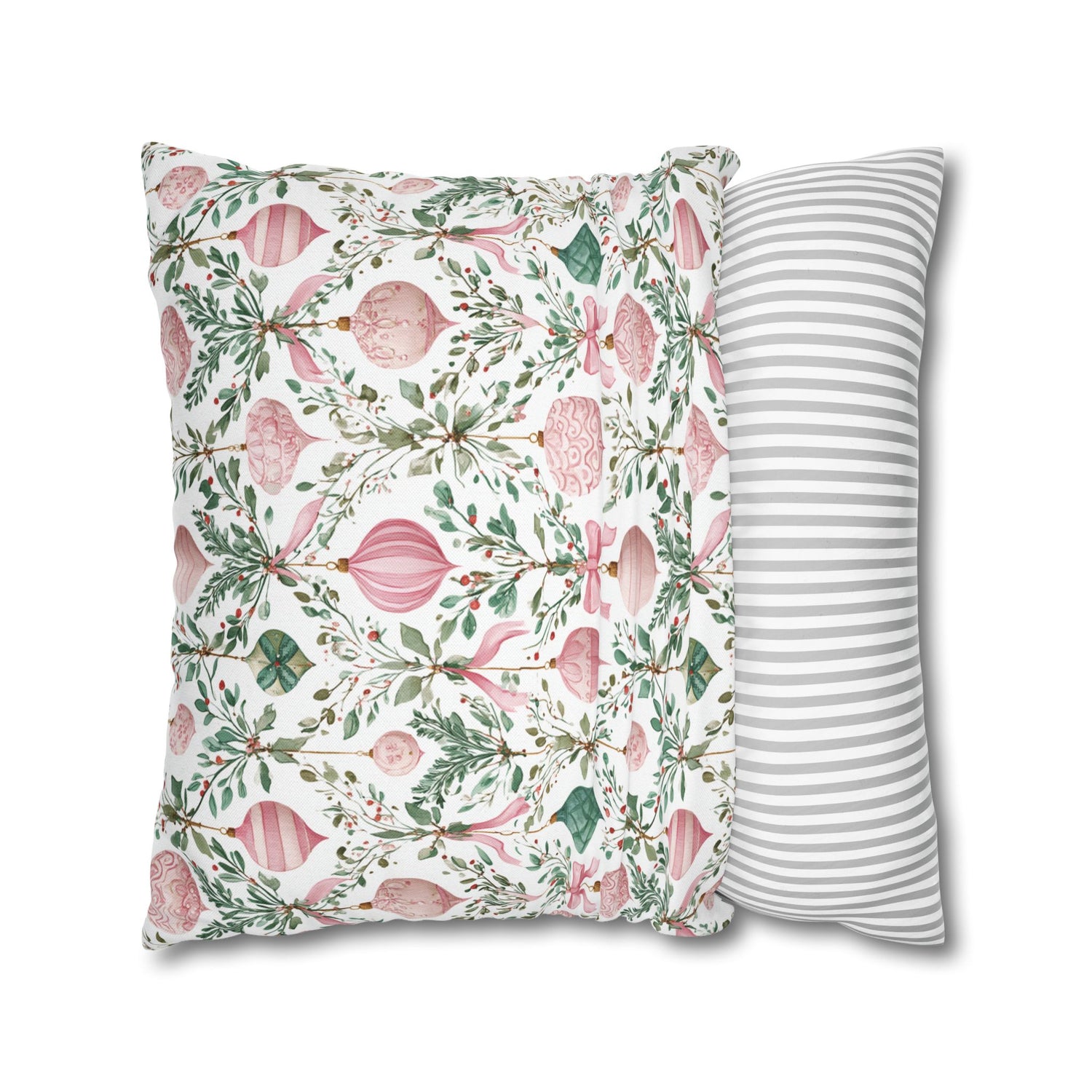 Christmas Ornament Throw Pillow Covers