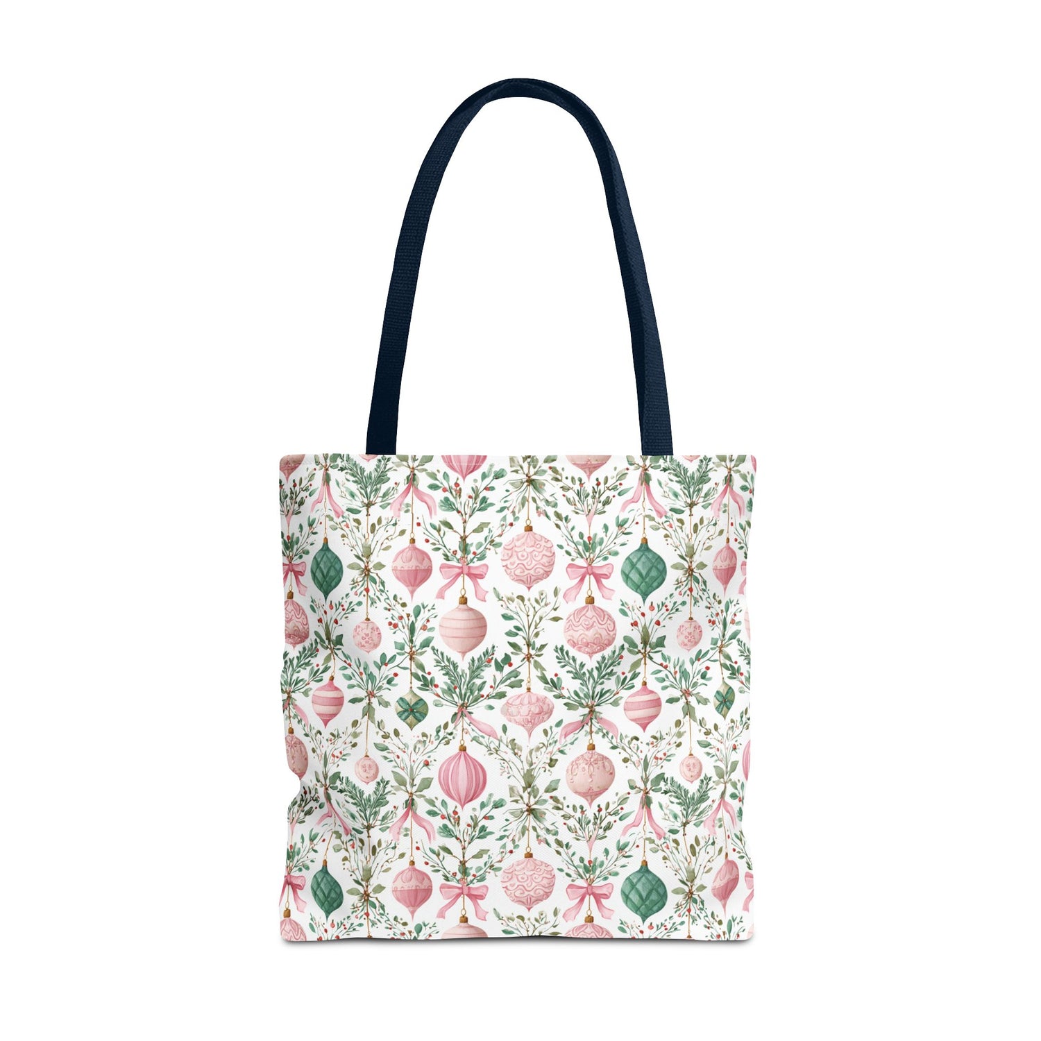 Tote bag with decorative pattern on a white background