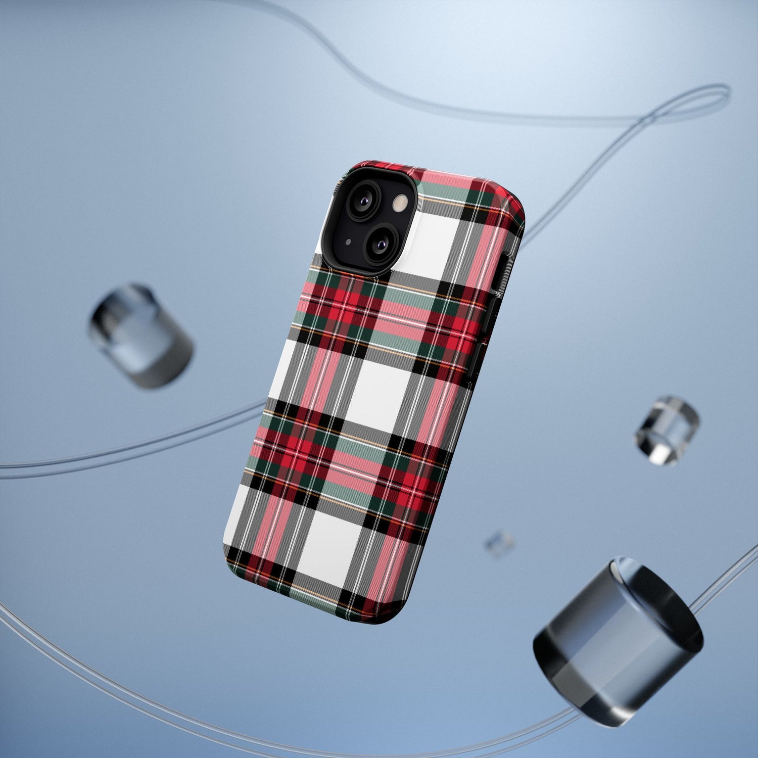 New Tartan Christmas Plaid Impact-Resistant Cases, iPhone, Samsung