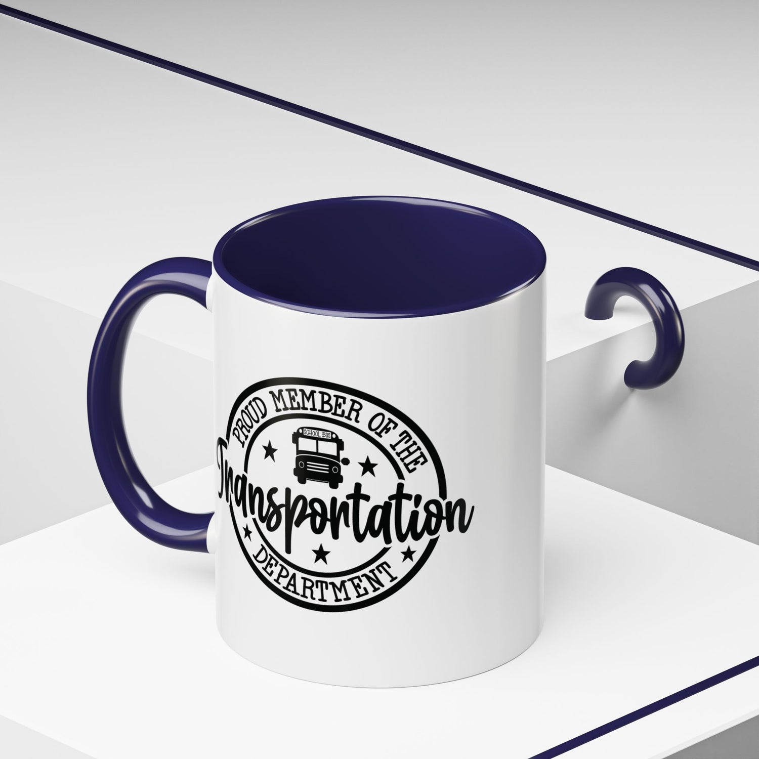 Transportation Department Coffee Mug, Proud Member Mug, Gift for Drivers, Transportation Lover Gift, Fun Coffee Cup, Tea and Coffee Mug