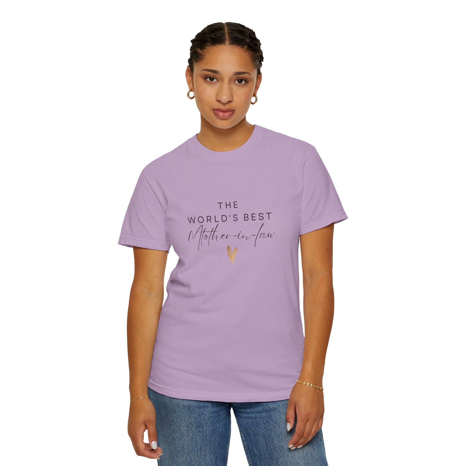 World's Best Mother Unisex Garment-Dyed T-Shirt | Perfect Gift for Mom, Mother's Day, Birthday, Family Reunion, Casual Wear
