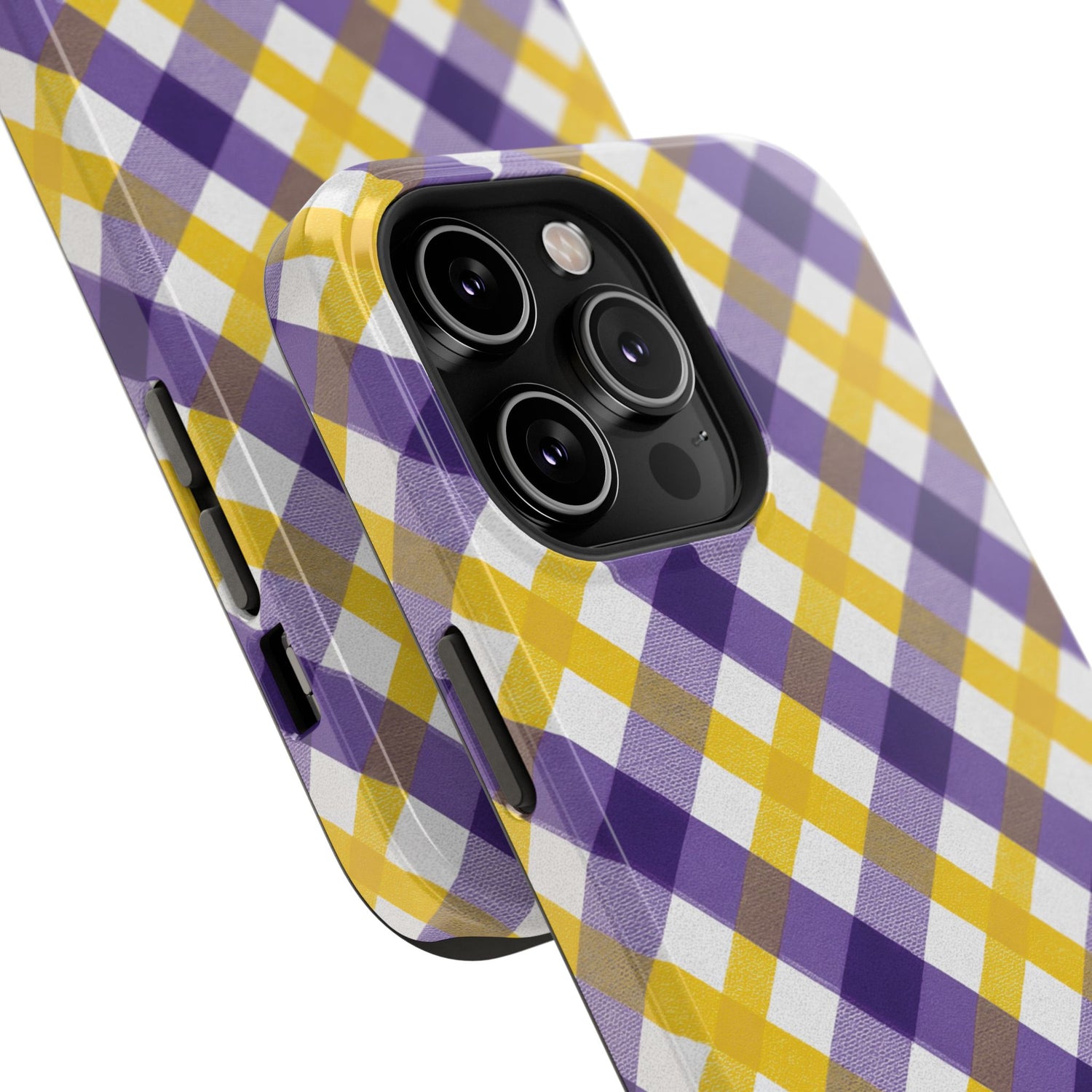 Phone Case | Impact-Resistant Louisiana Plaid