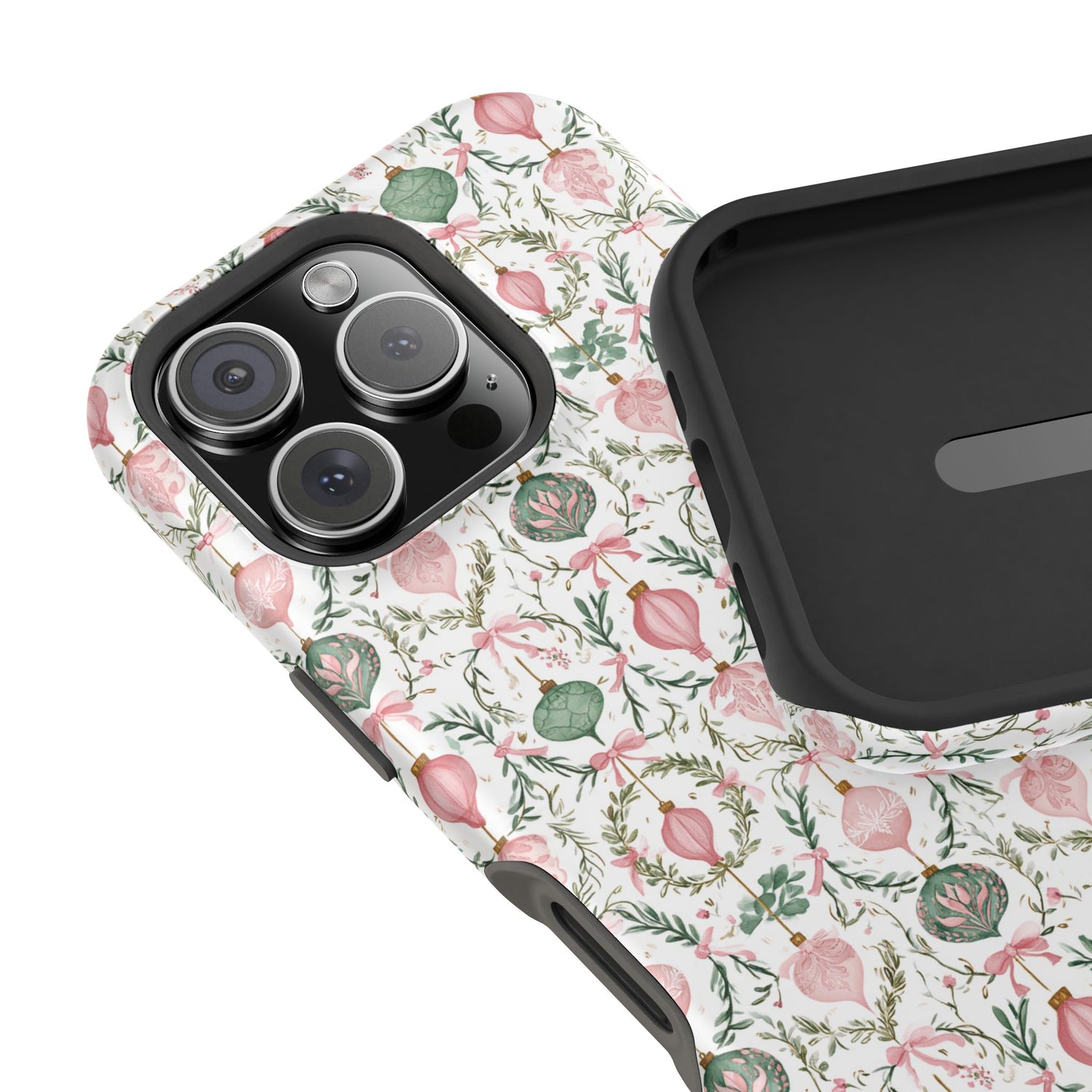 Holiday Ornaments Impact-Resistant Phone Case, iPhone, Samsung