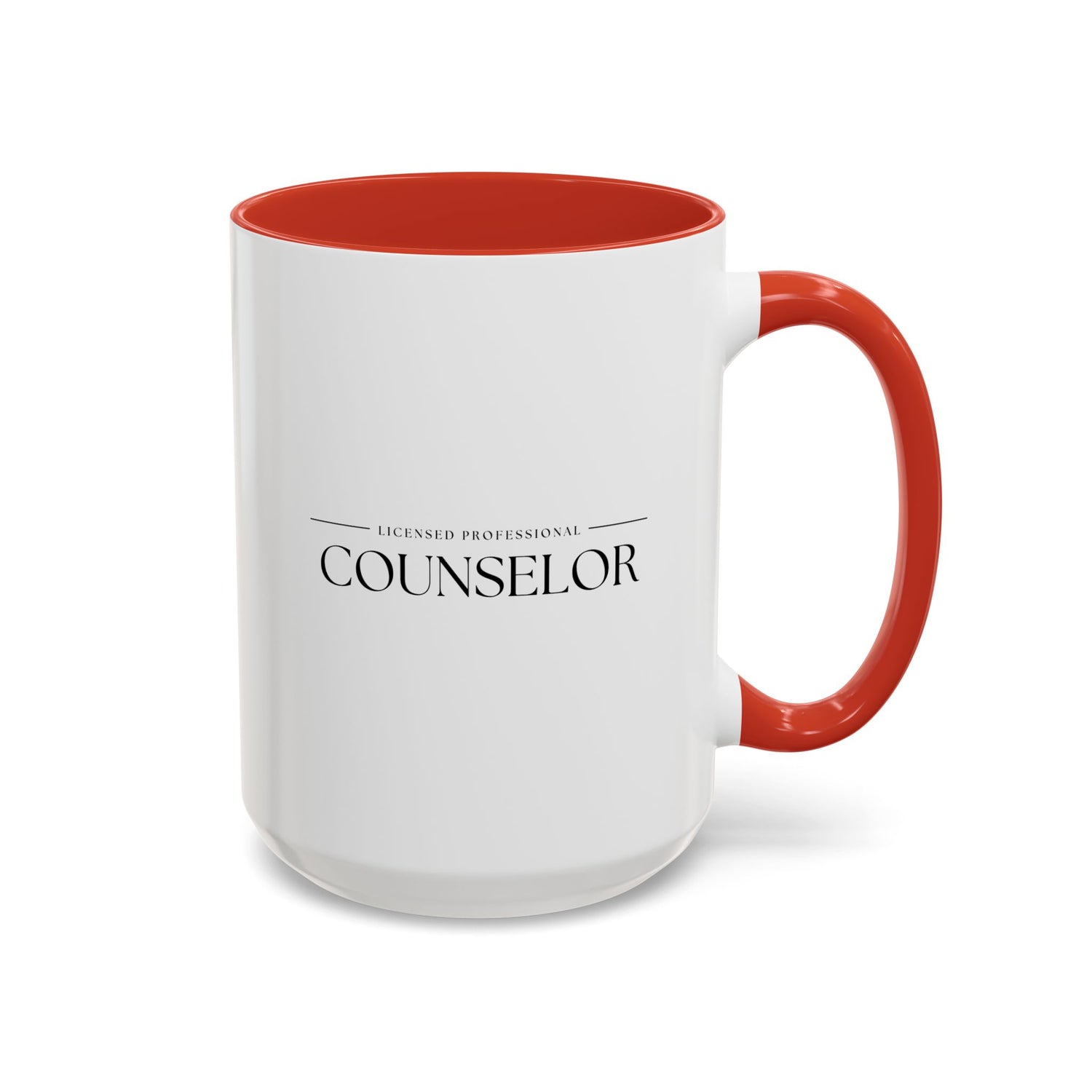 Mug - Licensed Professional Counselor Accent Coffee Mug (11, 15oz)
