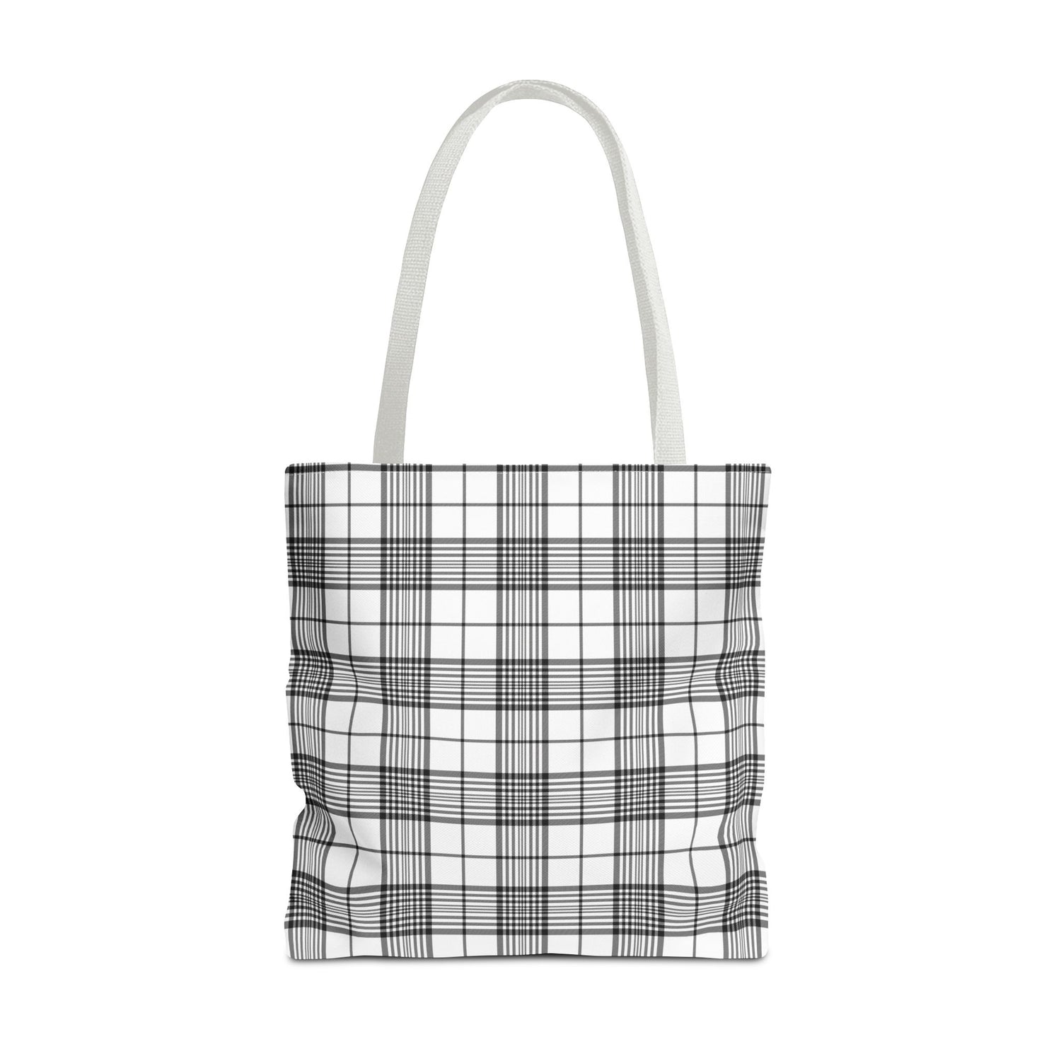 Farmhouse Plaid Tote Bag