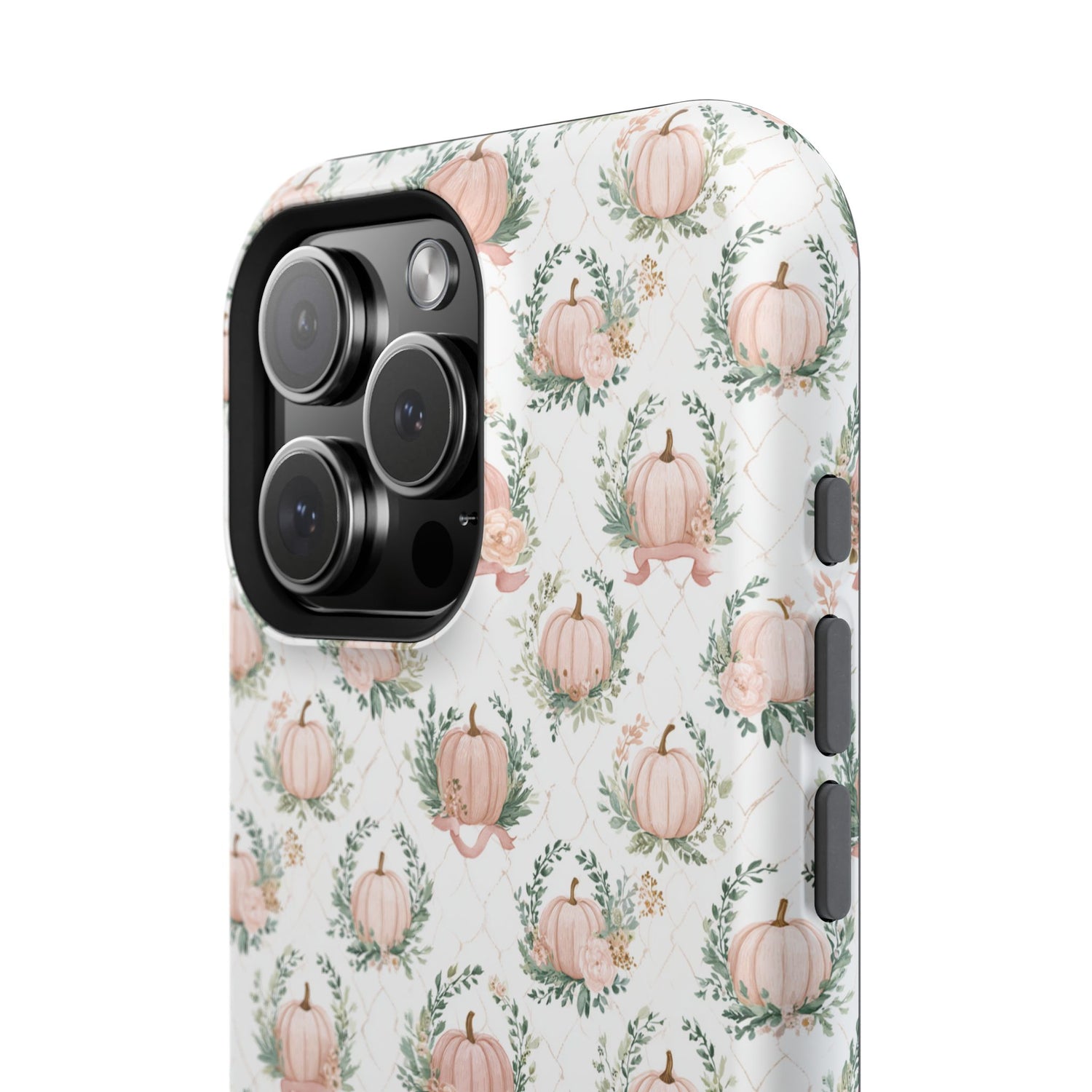 Elegant Pumpkin Impact-Resistant Phone Case, iPhone, Samsung