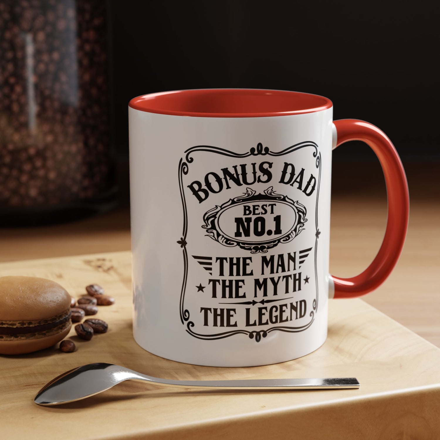Bonus Dad Mug: Bonus Dad The Man The Myth The Legend