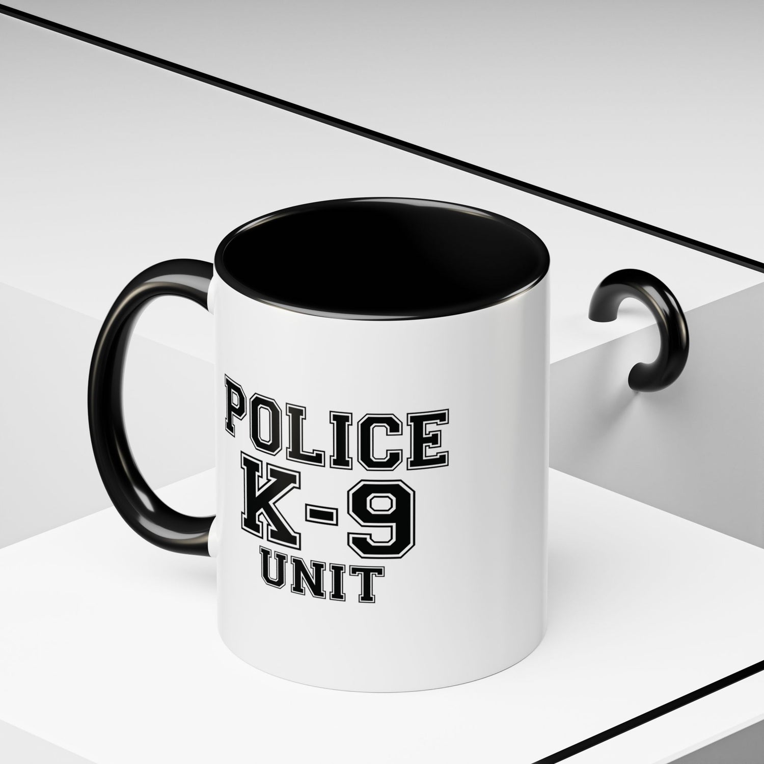 Police K-9 Unit Coffee Mug, Police Dog Lover Gift, K9 Officer Present, Law Enforcement Mug, Dog Handler Cup, Unique Gift for Police