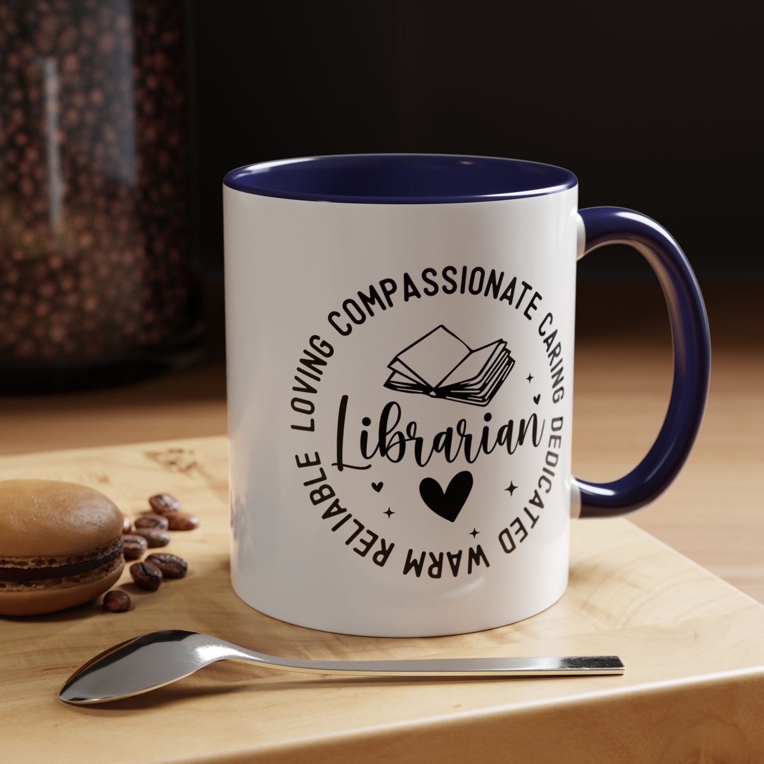 Librarian Coffee Mug - Unique Gift for Book Lovers, Personalized Mug, Literary Decor, Teacher Appreciation