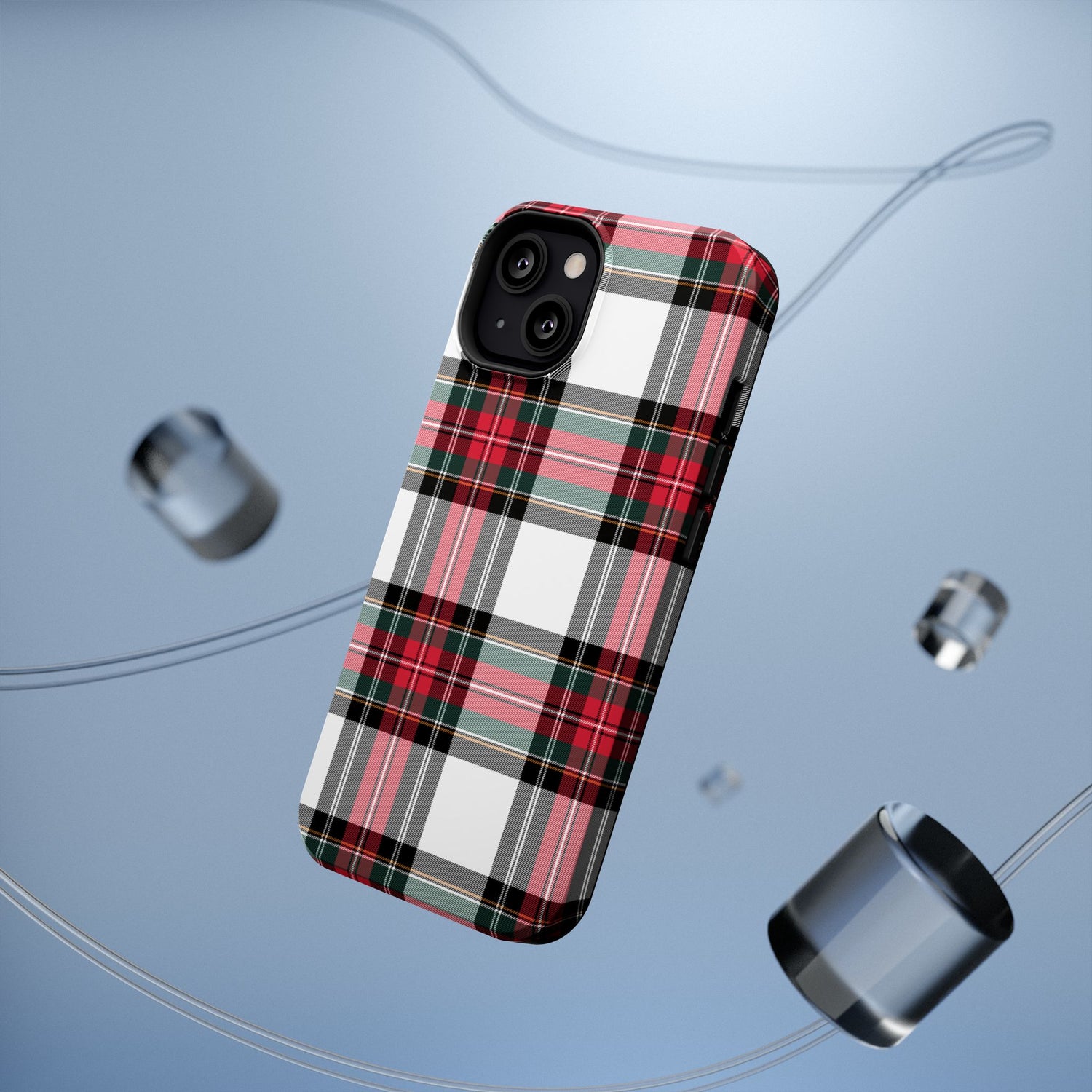 New Tartan Christmas Plaid Impact-Resistant Cases, iPhone, Samsung