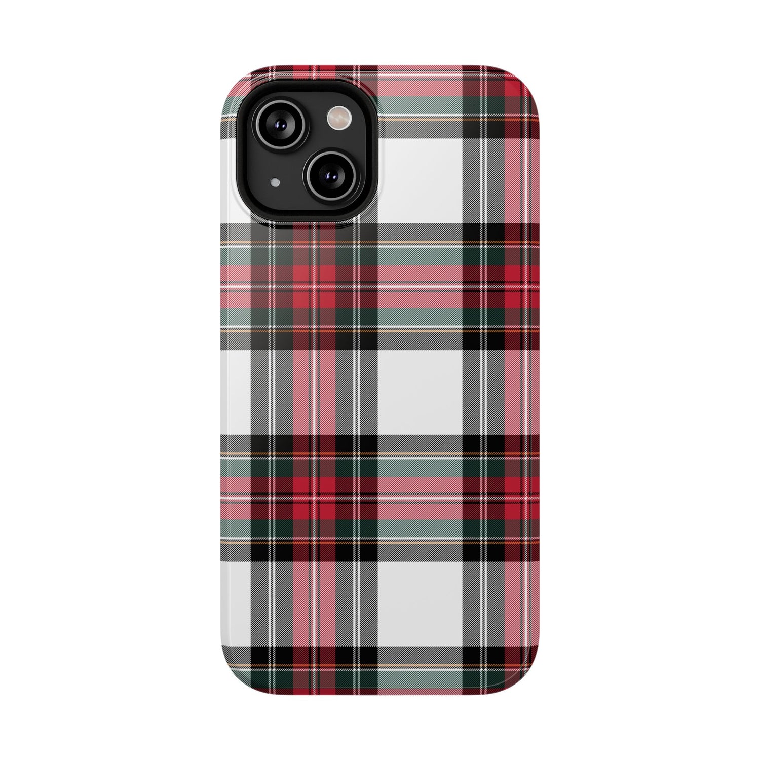 New Tartan Christmas Plaid Impact-Resistant Cases, iPhone, Samsung