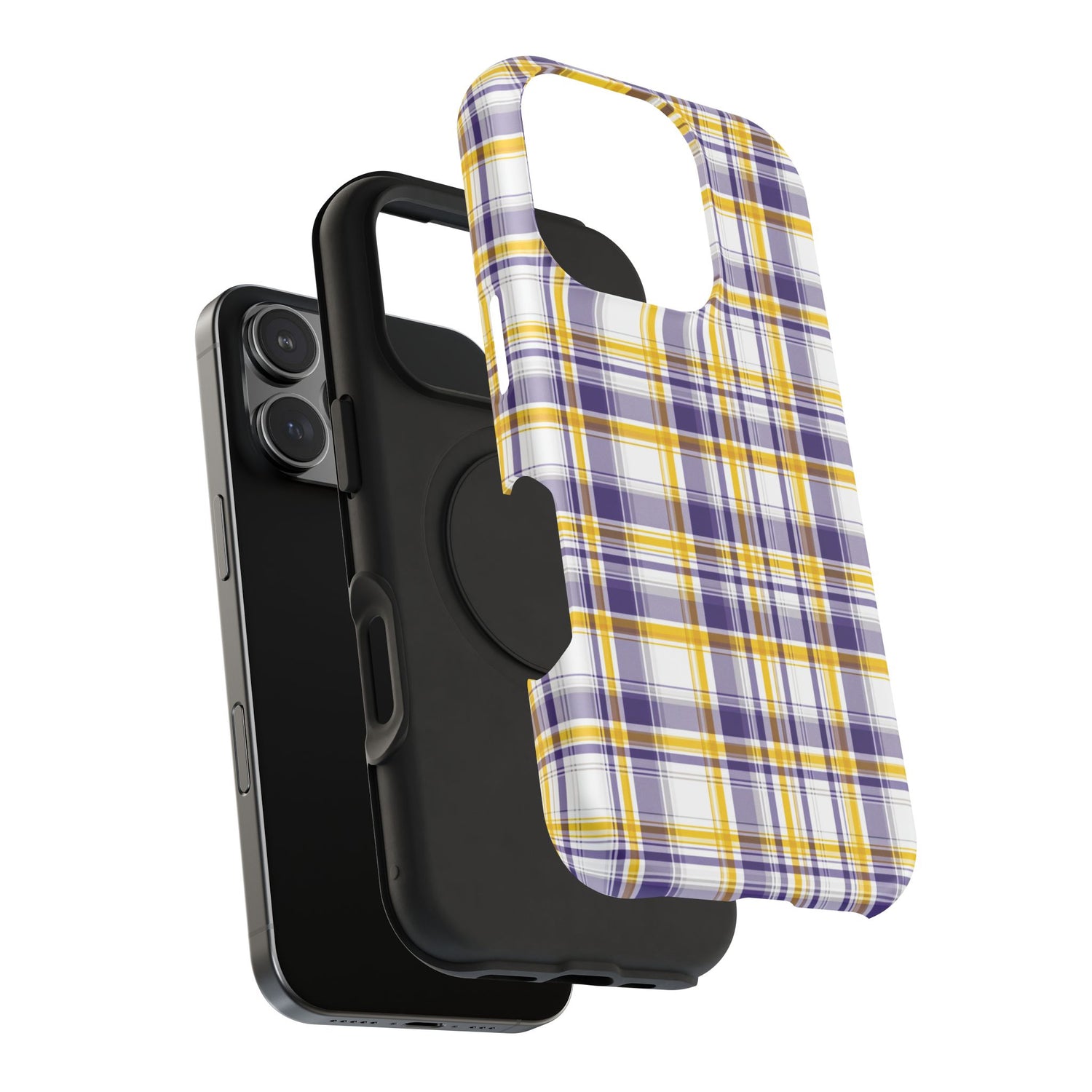 Louisiana Plaid Impact-Resistant Phone Case