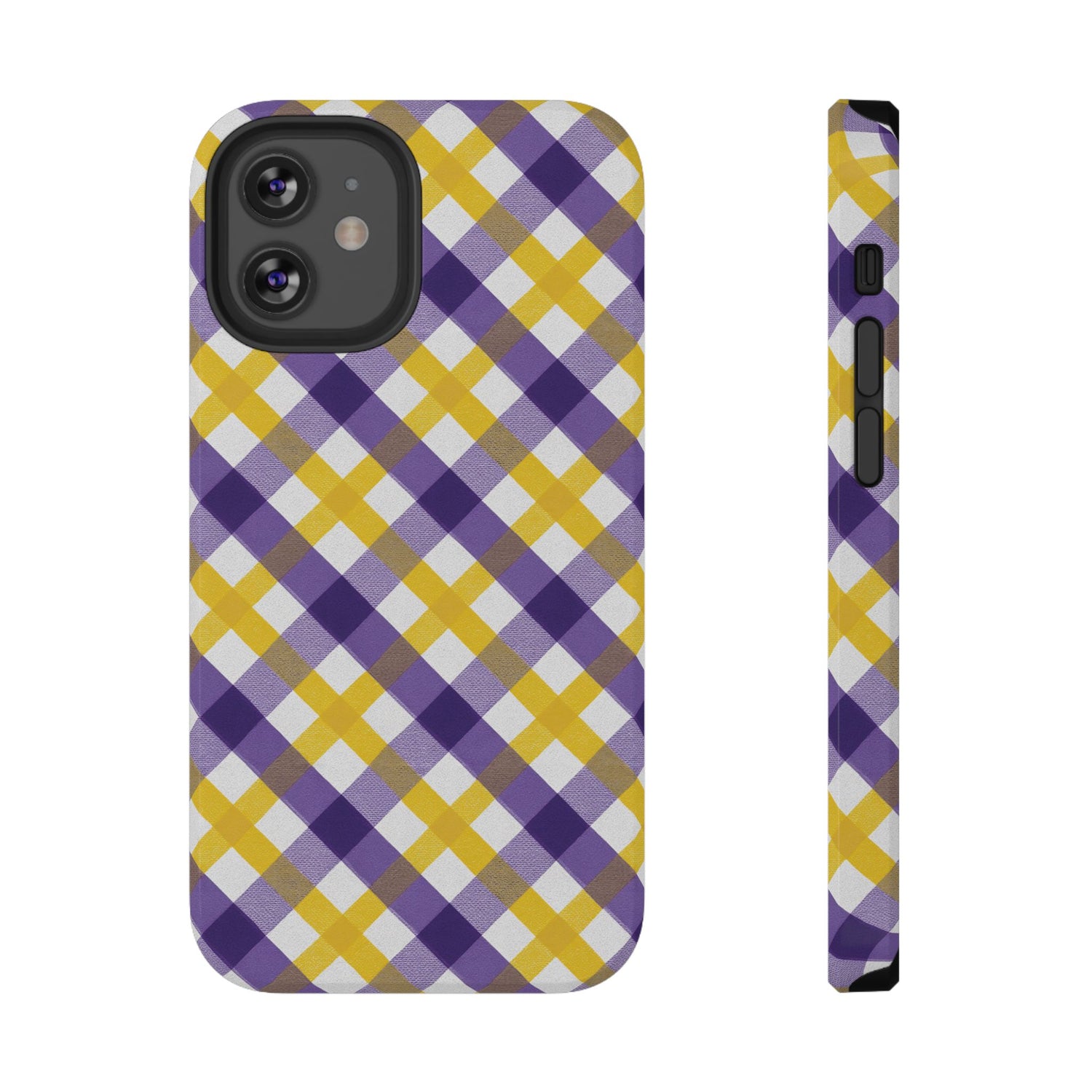 Phone Case | Impact-Resistant Louisiana Plaid