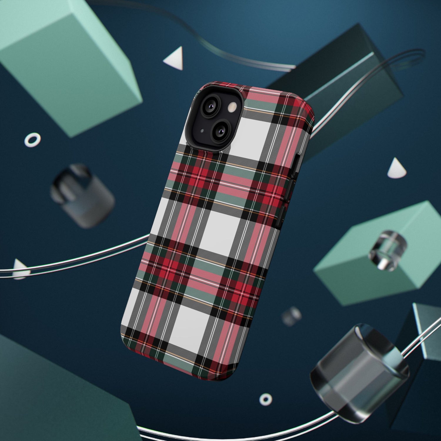 New Tartan Christmas Plaid Impact-Resistant Cases, iPhone, Samsung