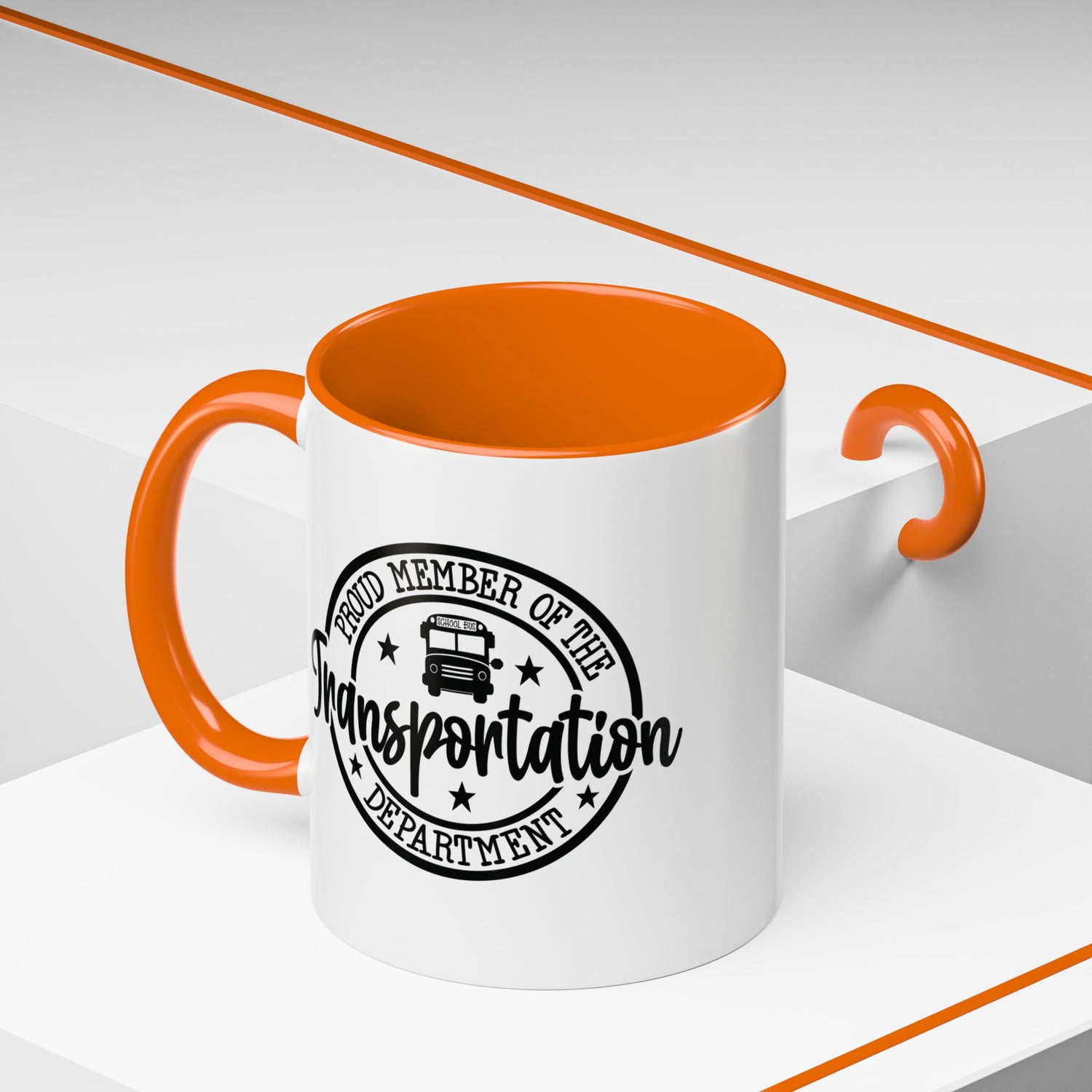 Transportation Department Coffee Mug, Proud Member Mug, Gift for Drivers, Transportation Lover Gift, Fun Coffee Cup, Tea and Coffee Mug