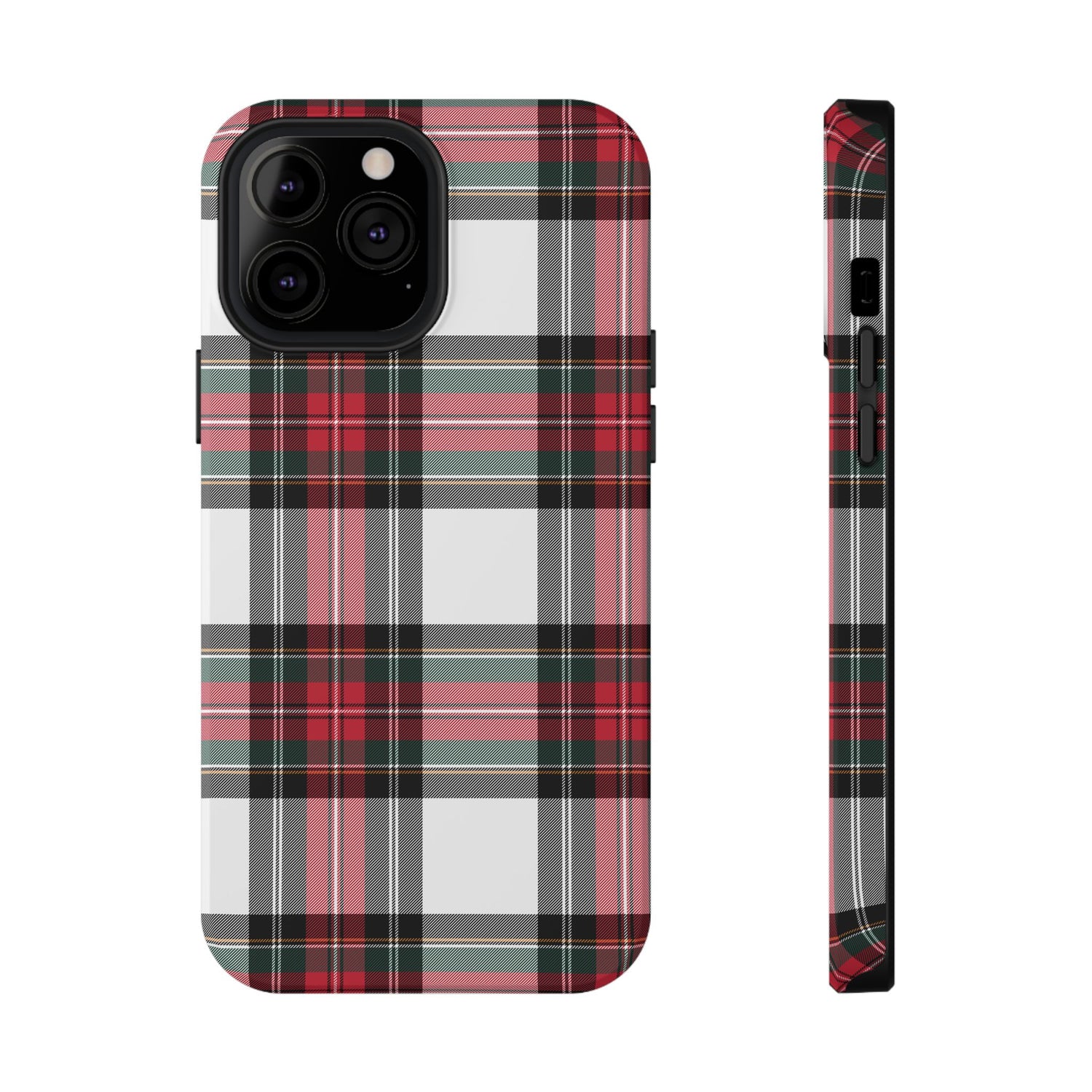 New Tartan Christmas Plaid Impact-Resistant Cases, iPhone, Samsung