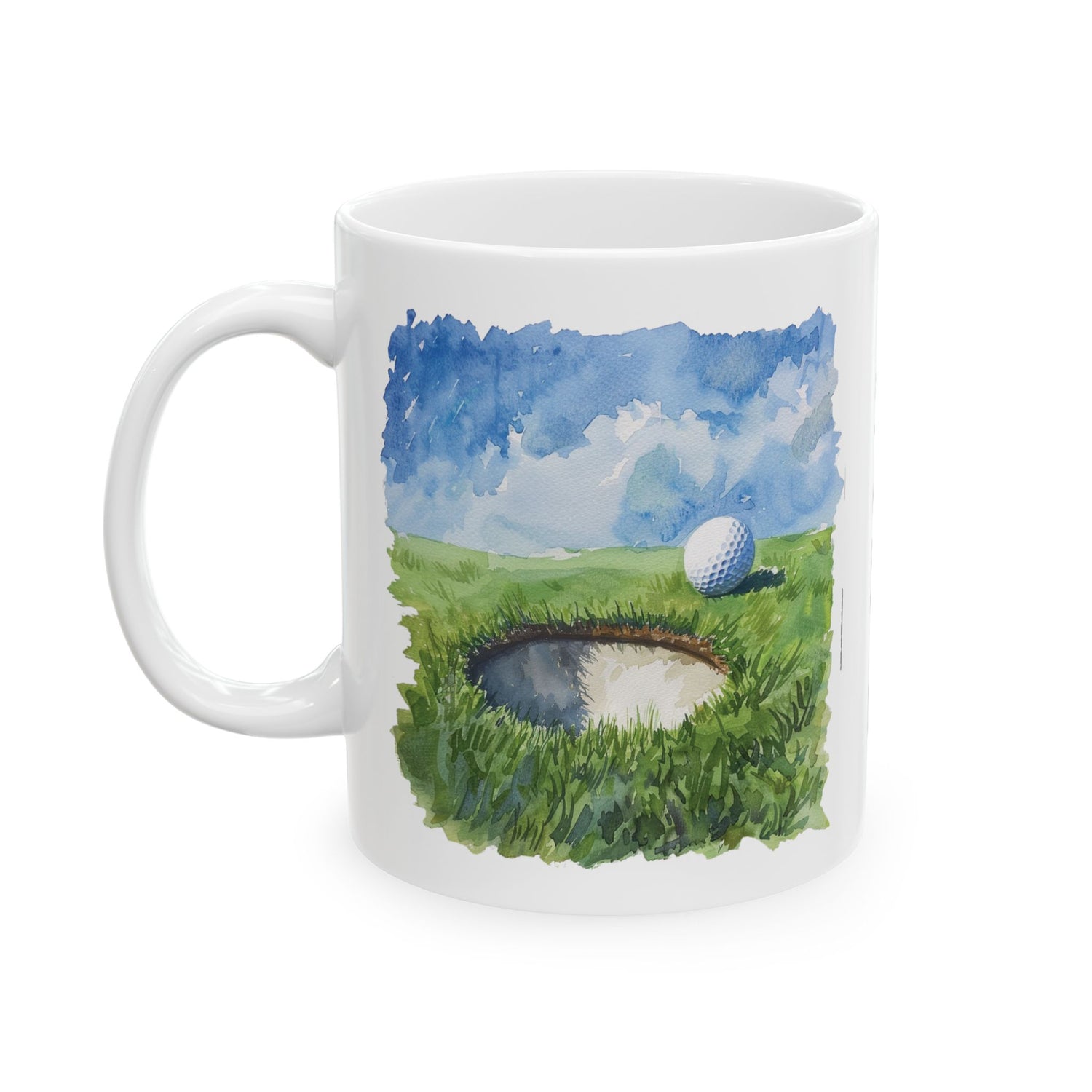 Golf Life Ceramic Mug | Perfect Gift for Golfers, Coffee Lover, Sports Enthusiast, Tea Cup, Home Decor