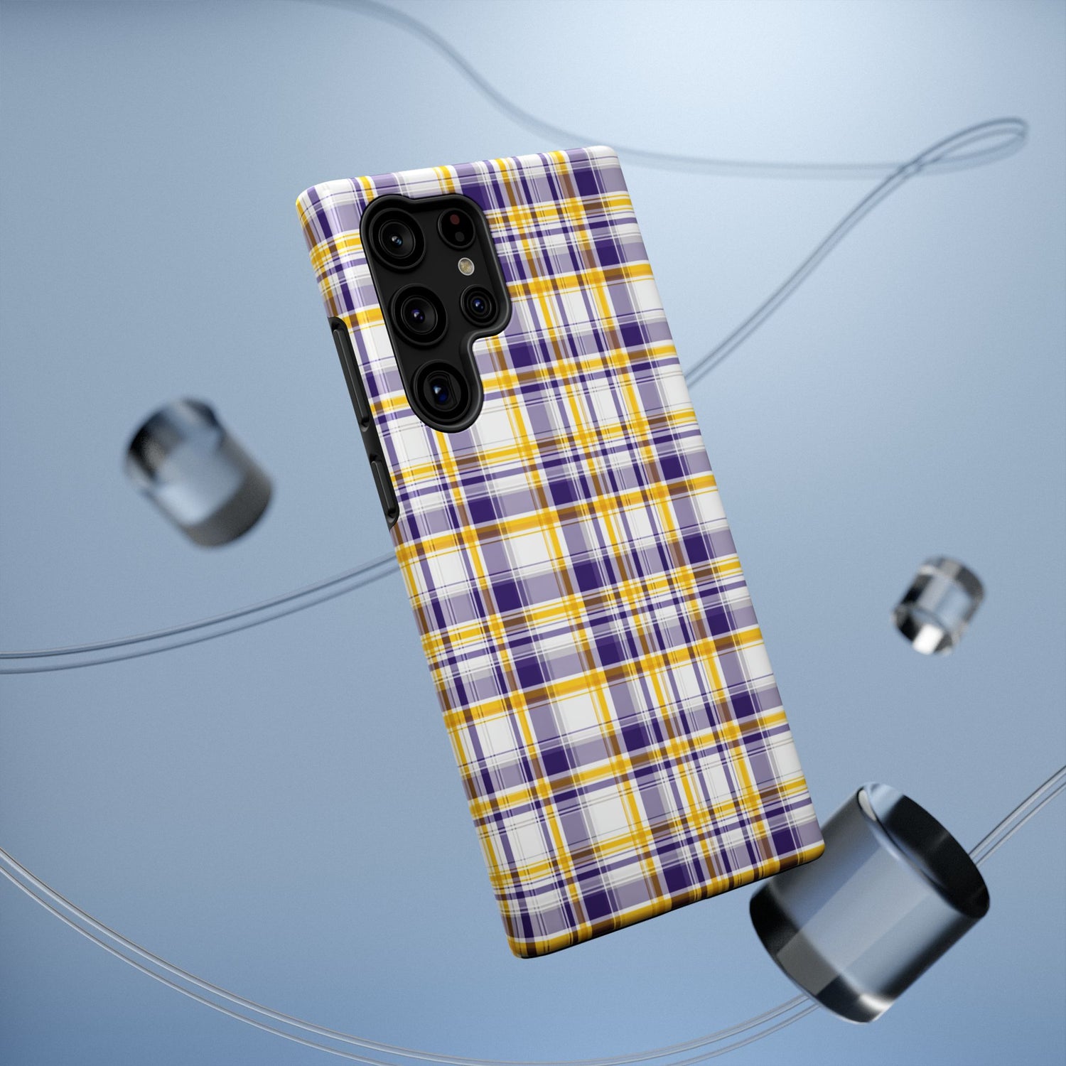 Louisiana Plaid Impact-Resistant Phone Case