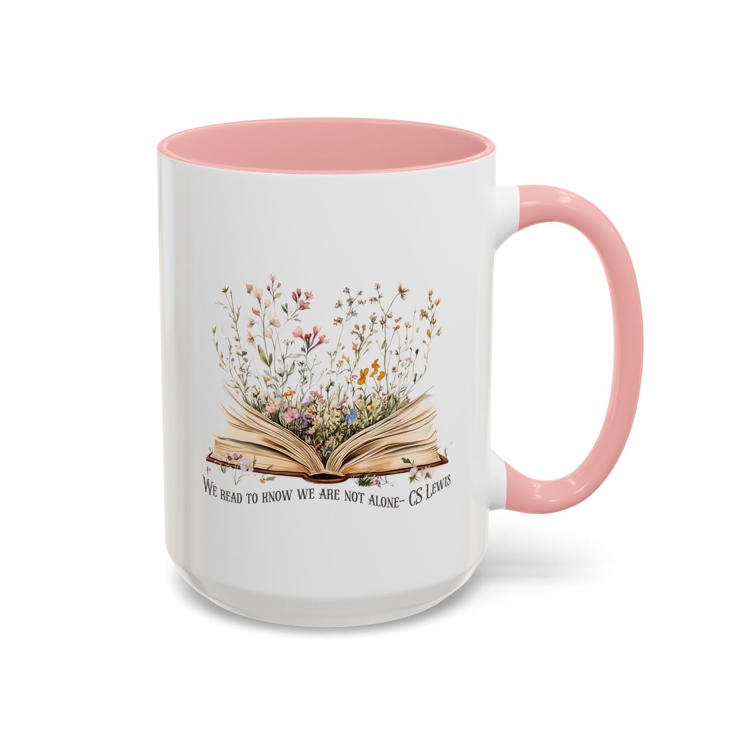 Reading Quote Accent Coffee Mug
