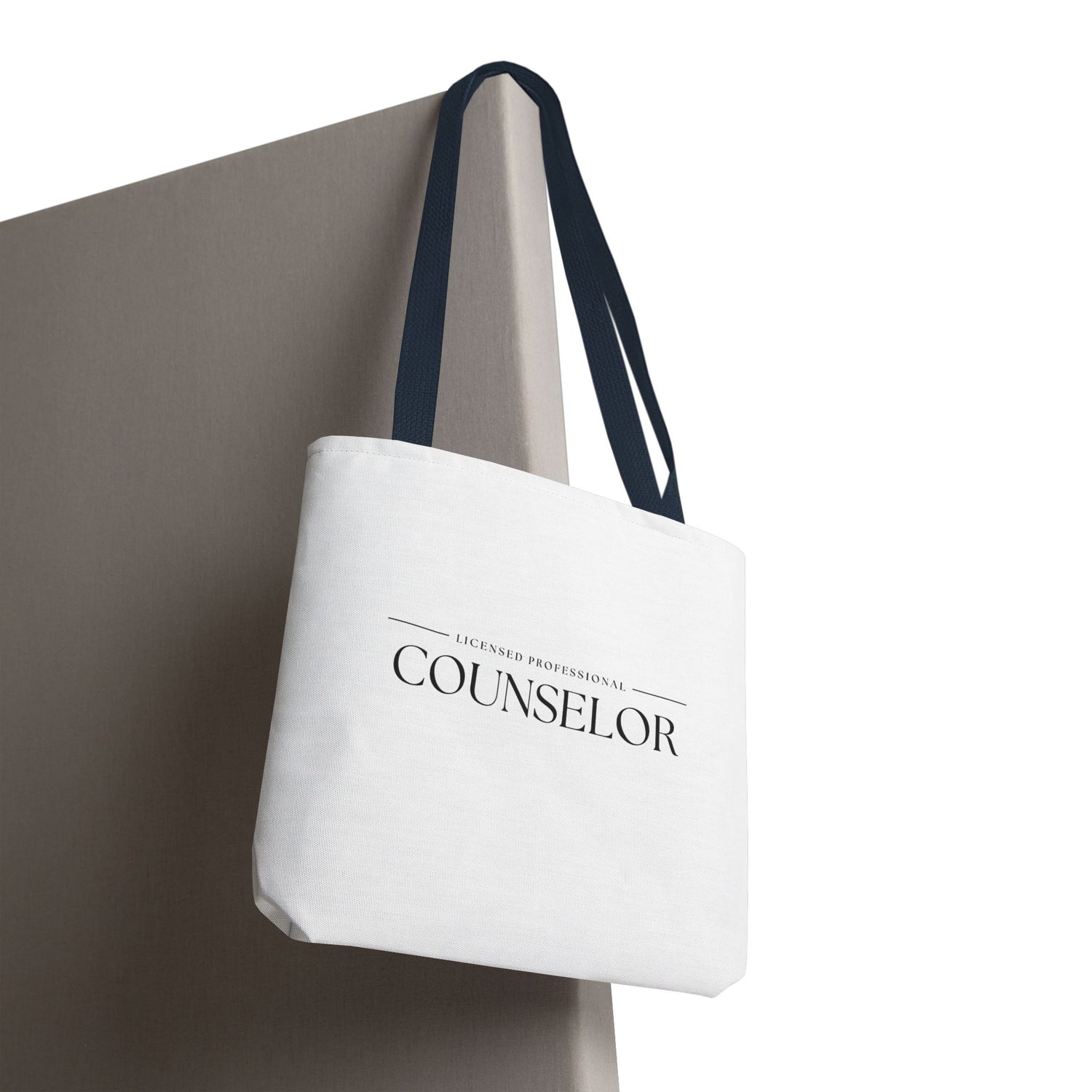 Licensed Counselor Tote Bag | Eco-Friendly Shopping Bag | Gift for Counselors, Therapist Tote, Daily Use Bag, Professional Accessory